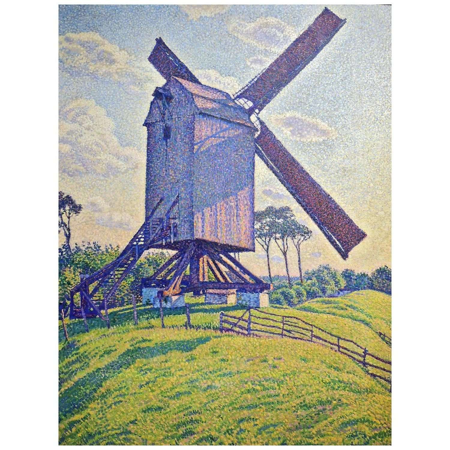   Theo van Rysselberghe. Moulin en Flandre. 1894. Mus?e Jacquemart-Andr? Paris