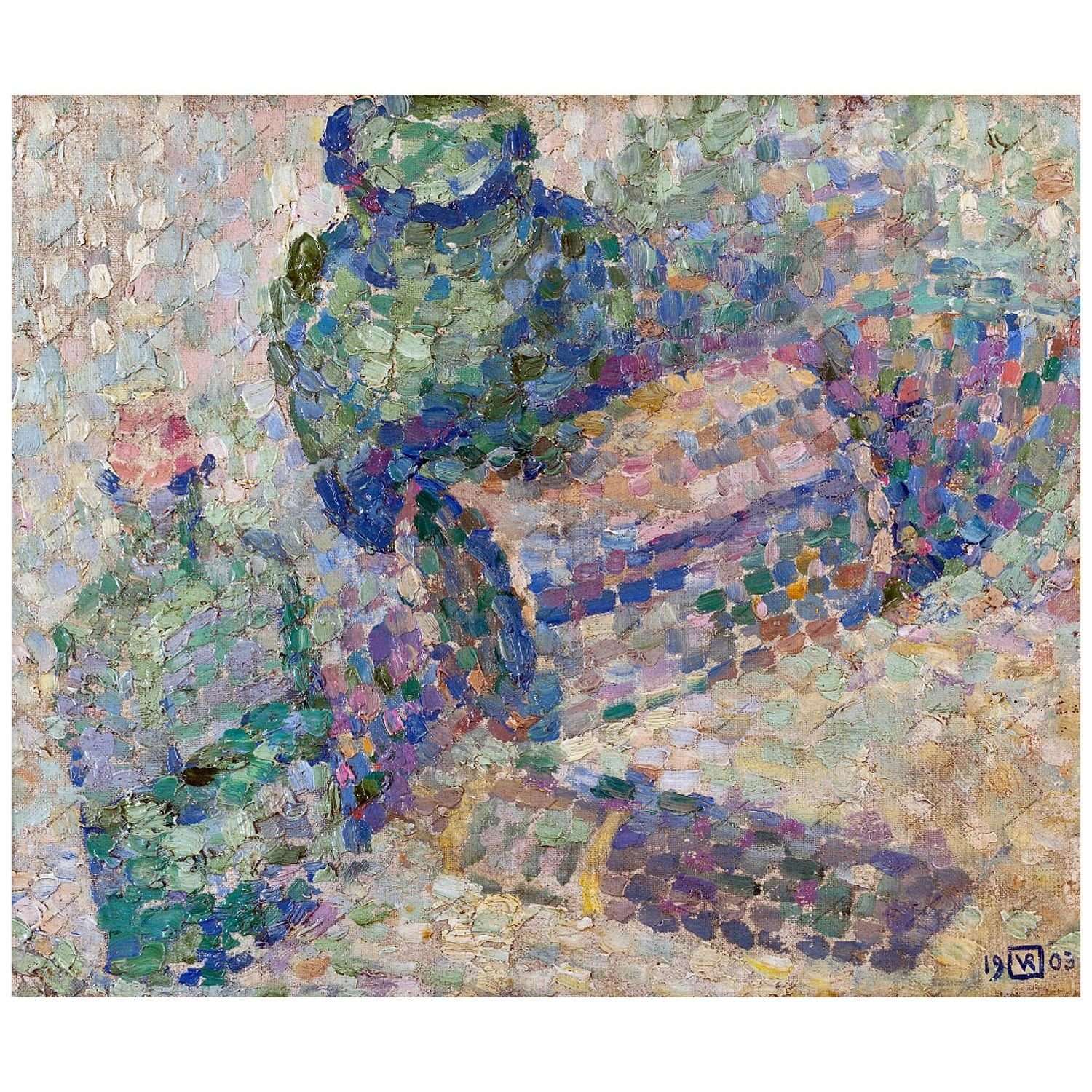   Theo van Rysselberghe. Nature morte. 1903. Pushkin Museum Moscow
