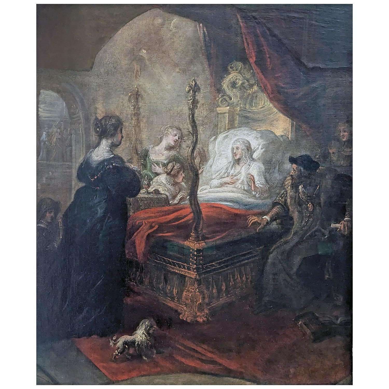  Theodoor van Thulden. The Prophecy to Louise of Savoy. 1645. Musee du Louvre