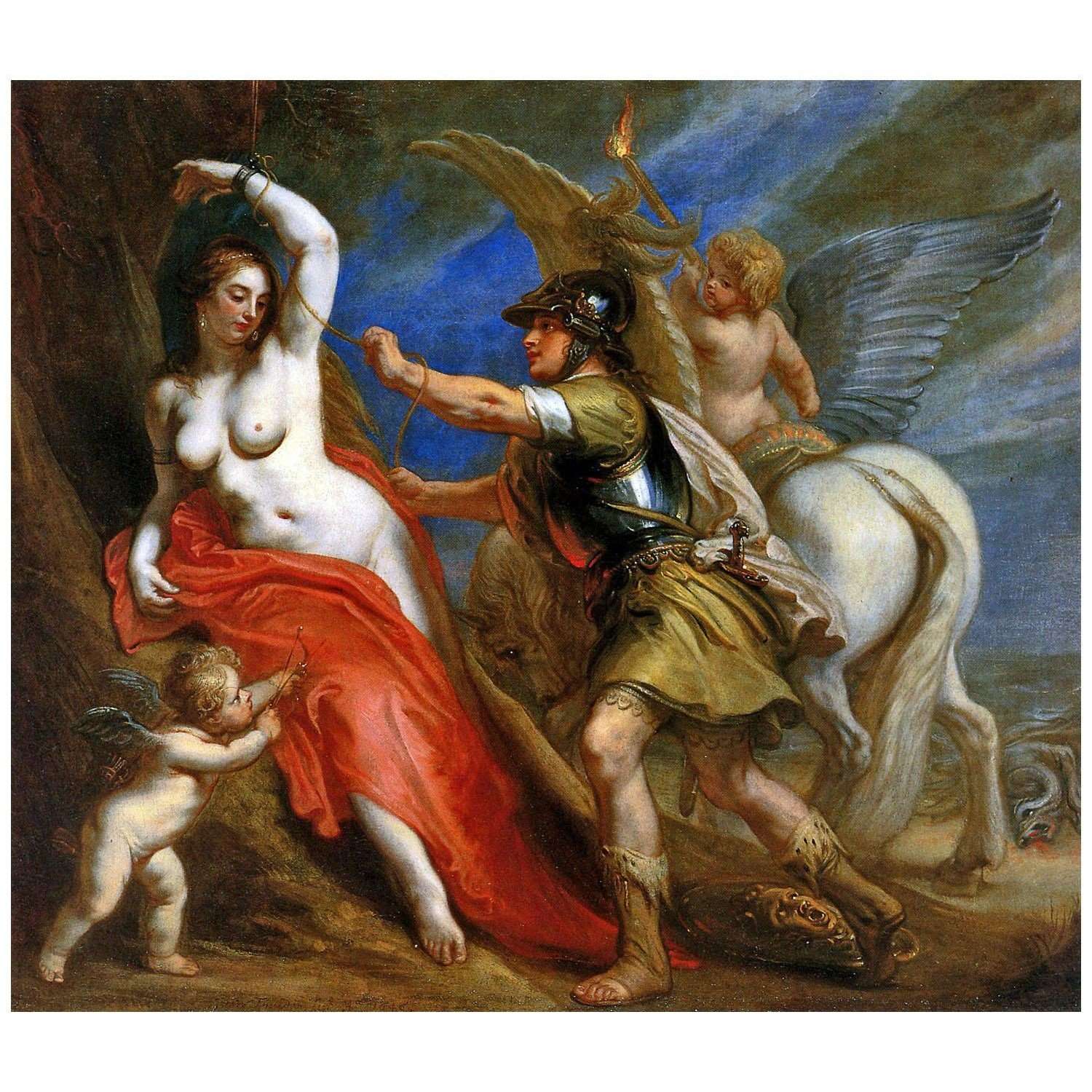  Theodoor van Thulden. Perseus and Andromeda. 1646. MBA de Nancy