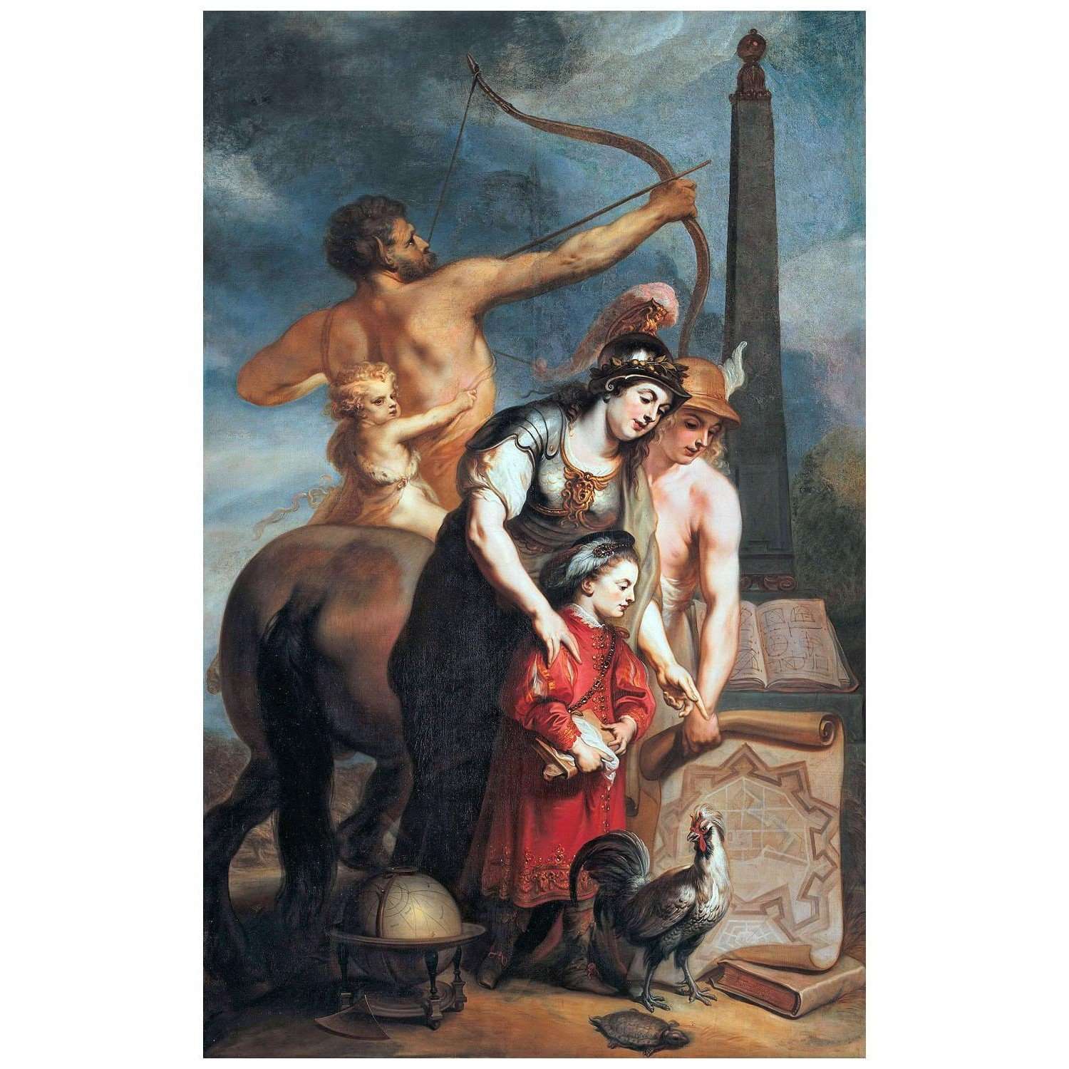  Theodoor van Thulden. The Education of Frederik Hendrik. 1649. Huis ten Bosch Den Haag