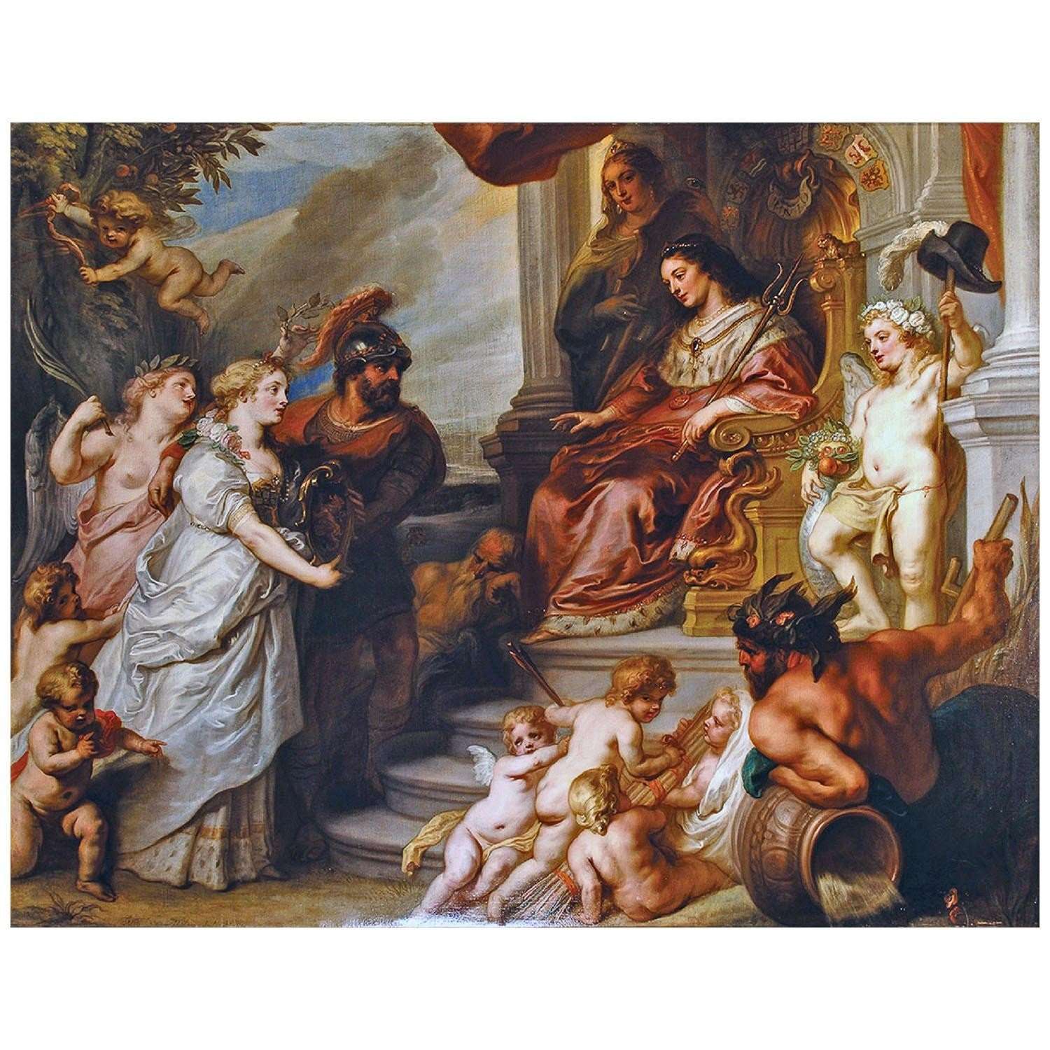  Theodoor van Thulden. The request for admission to the Union. 1650. 's-Hertogenbosch city hall