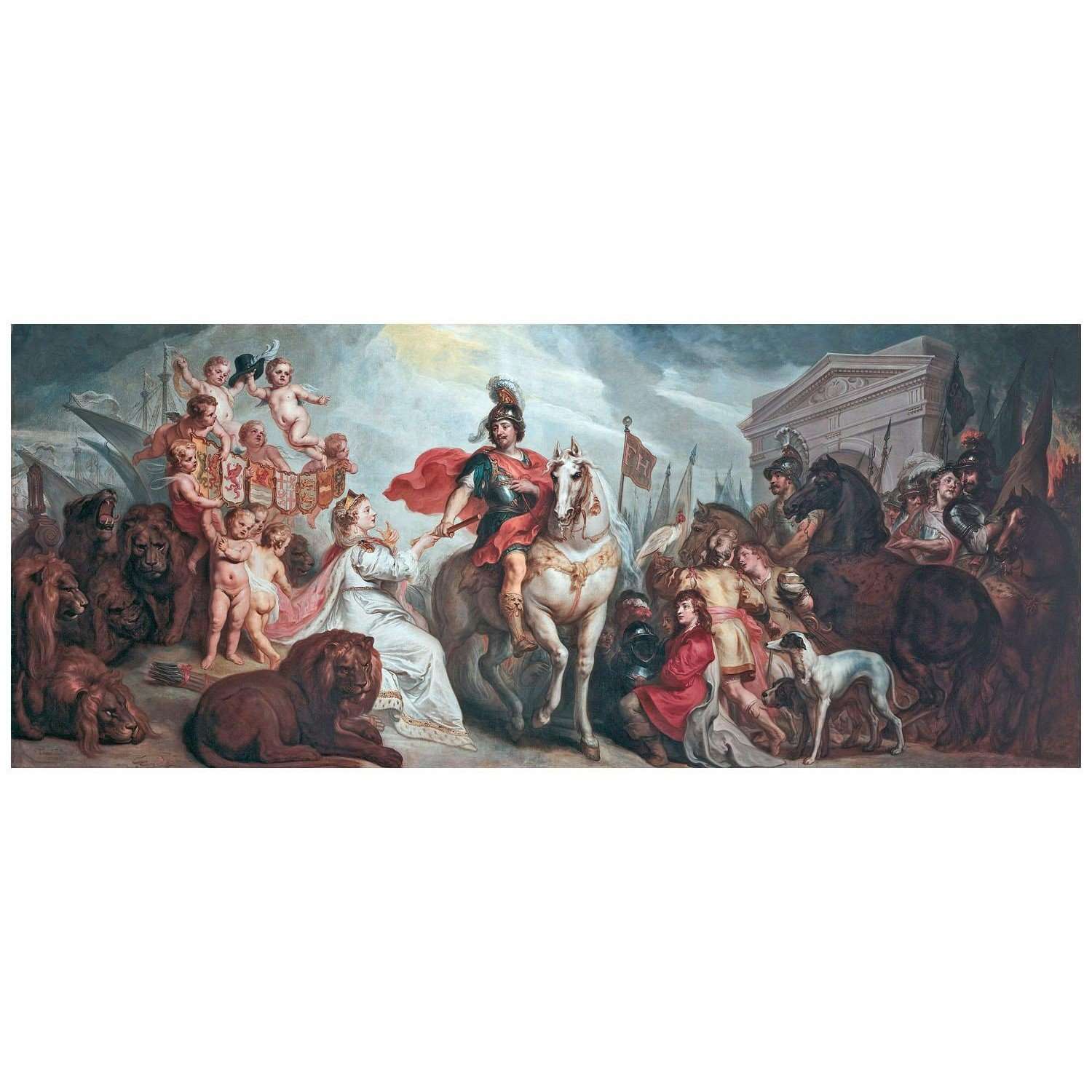  Theodoor van Thulden. The Maid of Holland. 1651. Huis ten Bosch Den Haag