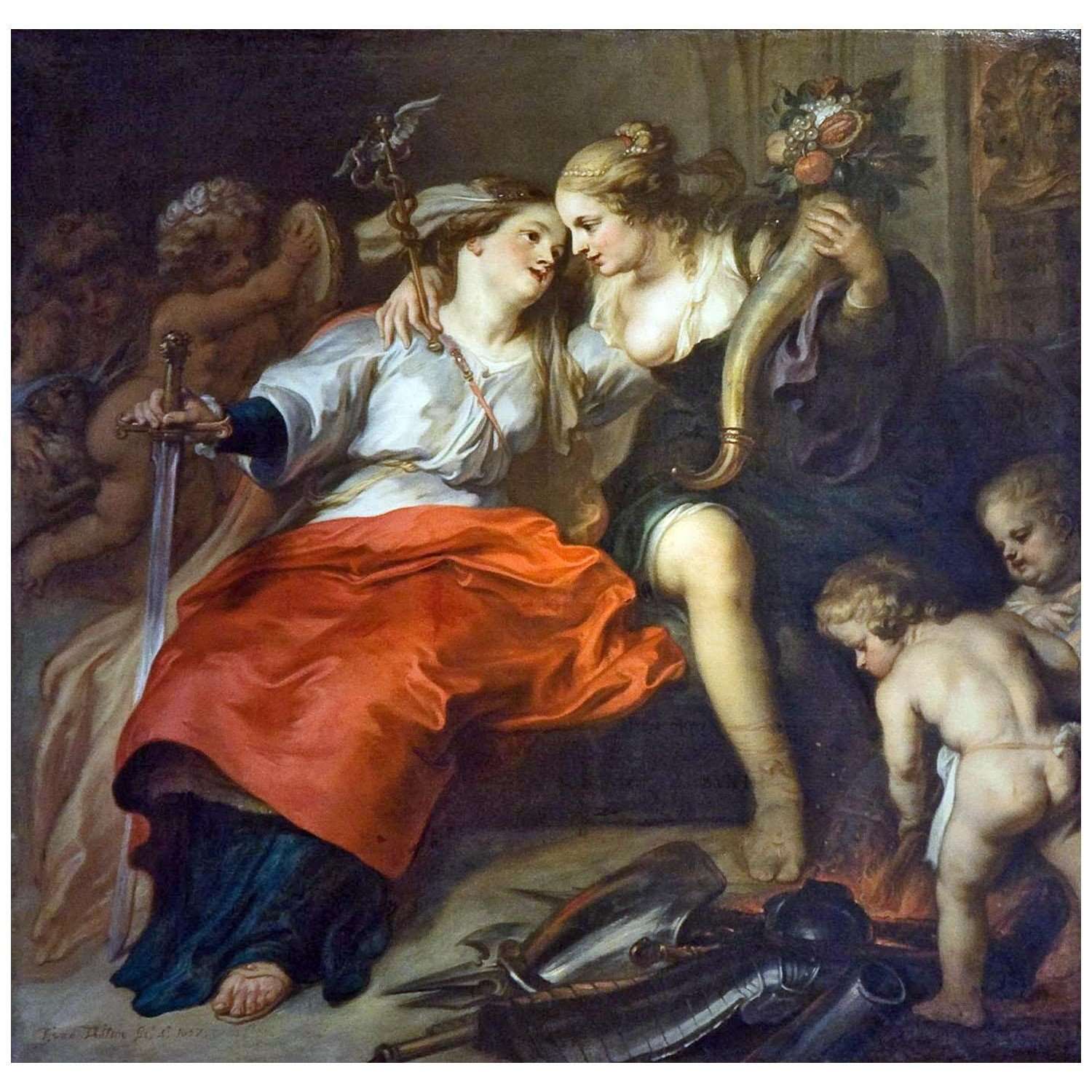  Theodoor van Thulden. Allegory of the return of peace. 1657. NBM s-Hertogenbosch