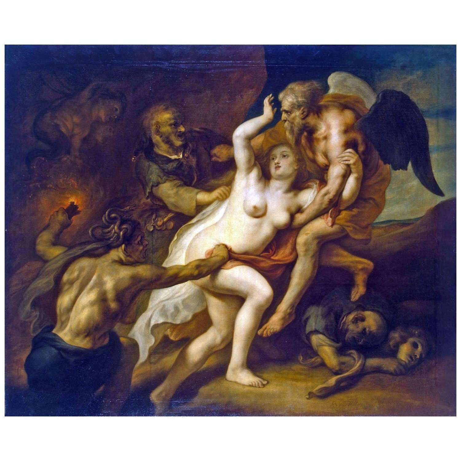  Theodoor van Thulden. Time Reveals the Truth. 1657. Hermitage Sankt-Petersburg