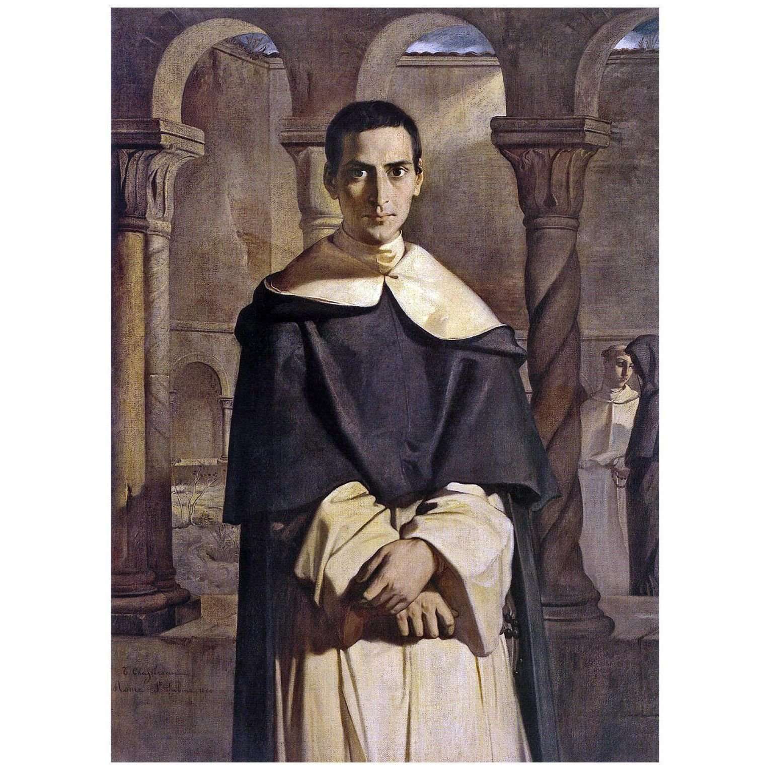  Theodore Chasseriau. Henri-Dominique Lacordaire. 1840. Musee du Louvre