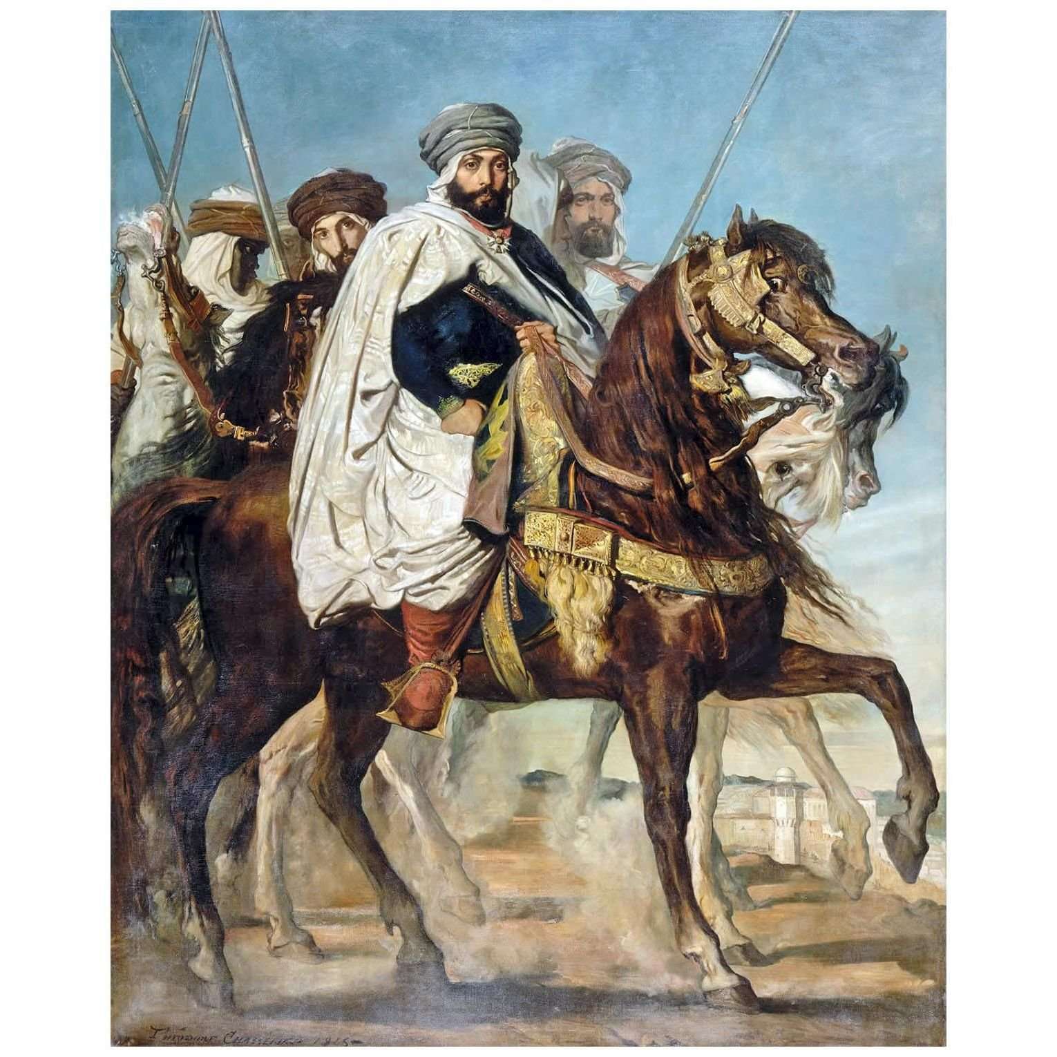  Theodore Chasseriau. Le Khalife de Constantine. 1845. Ch?teau de Versailles