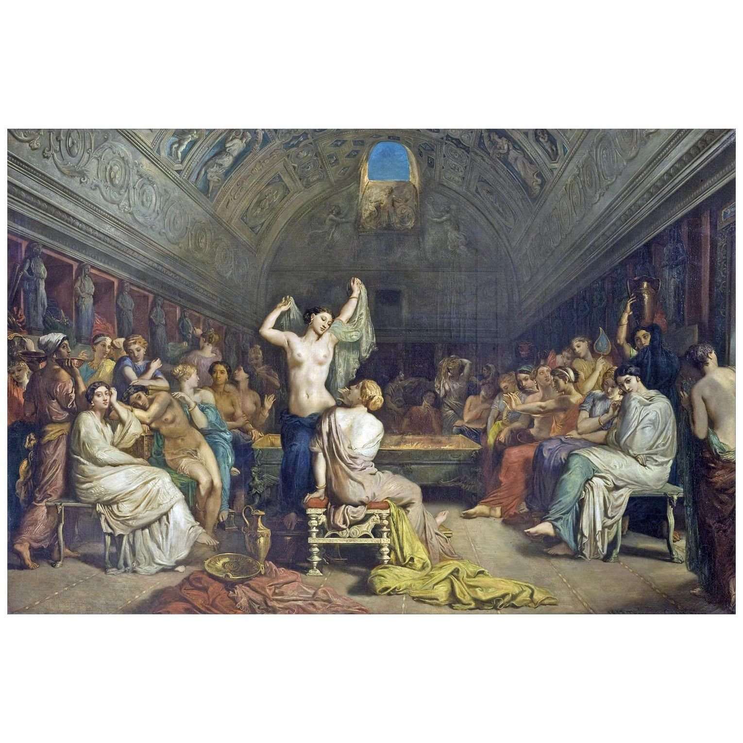  Theodore Chasseriau. Tepidarium. 1853. Mus?e d'Orsay Paris