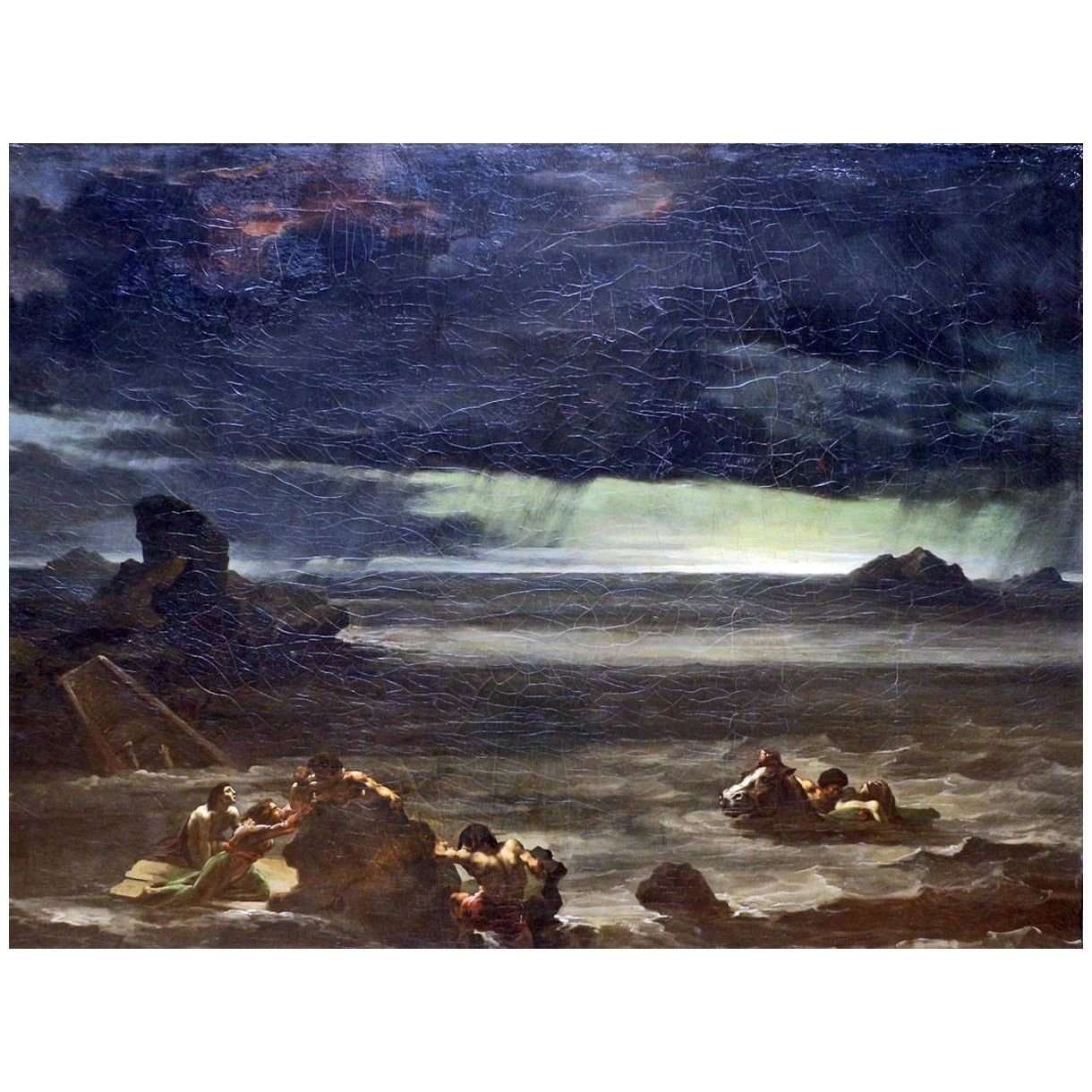  Theodore Gericault. Sc?ne de d?luge. 1818. Louvre Paris