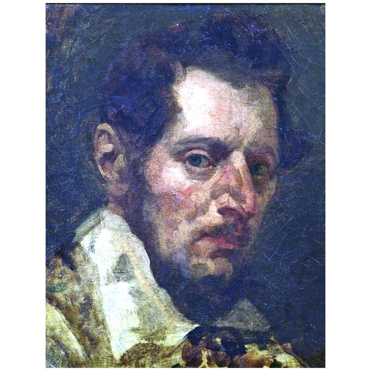  Theodore Gericault. Portrait de lartiste. 1822. Musee des Beaux-Arts de Rouen