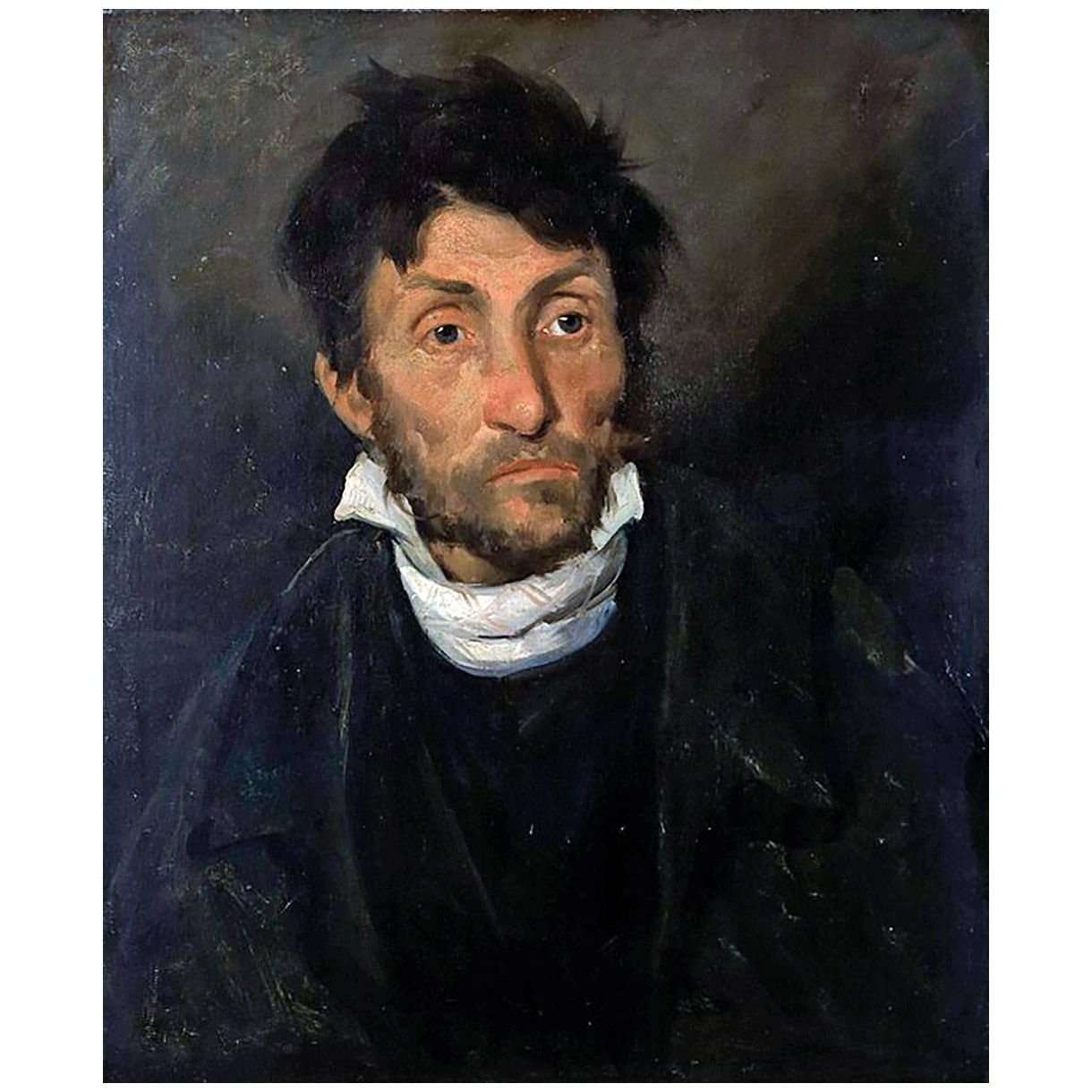  Theodore Gericault. Le Monomane du vol. 1822. Musee des Beaux-Arts de Gand