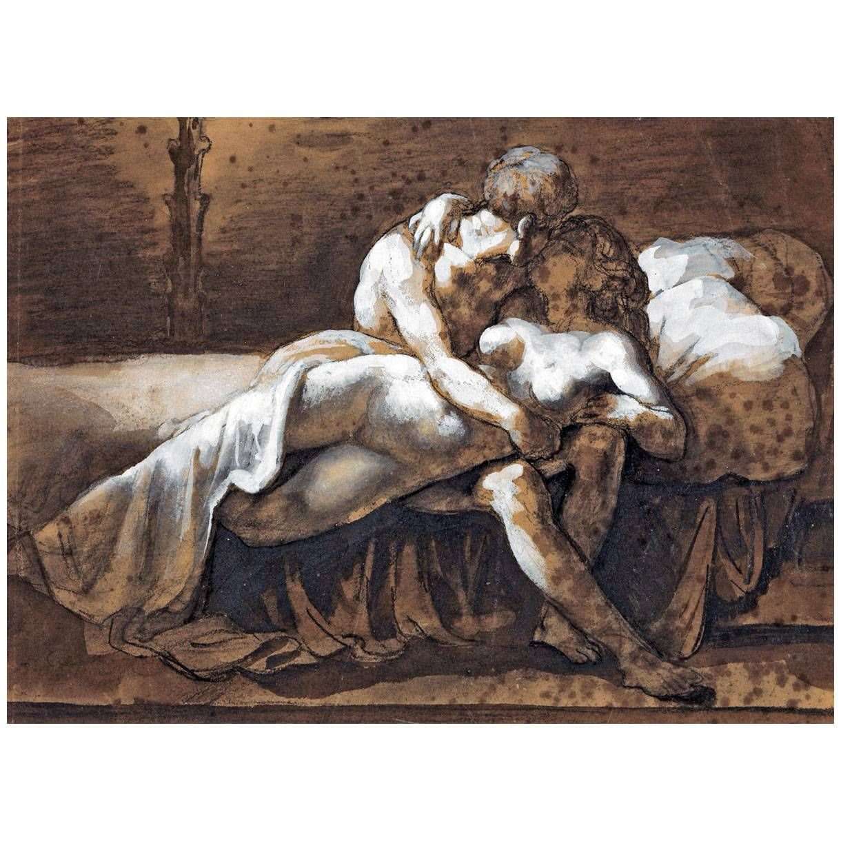  Theodore Gericault. Le Baiser. 1922. Thyssen-Bornemisza Museum Madrid