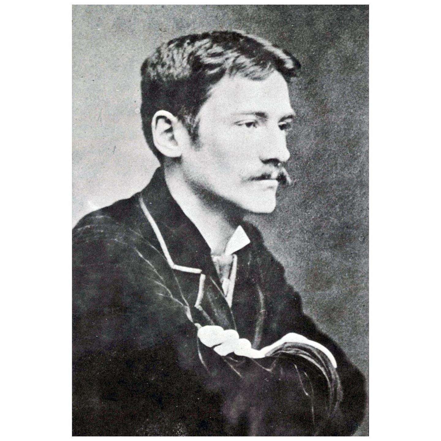 Thomas Dewing. Photo. 1880
