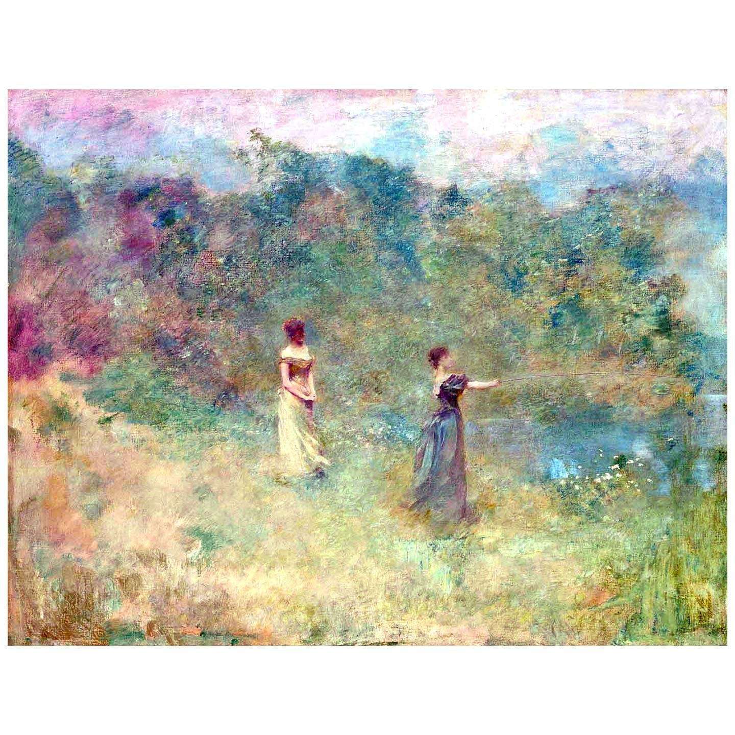  Thomas Dewing. Summer. 1890. Smithsonian Museum Washington