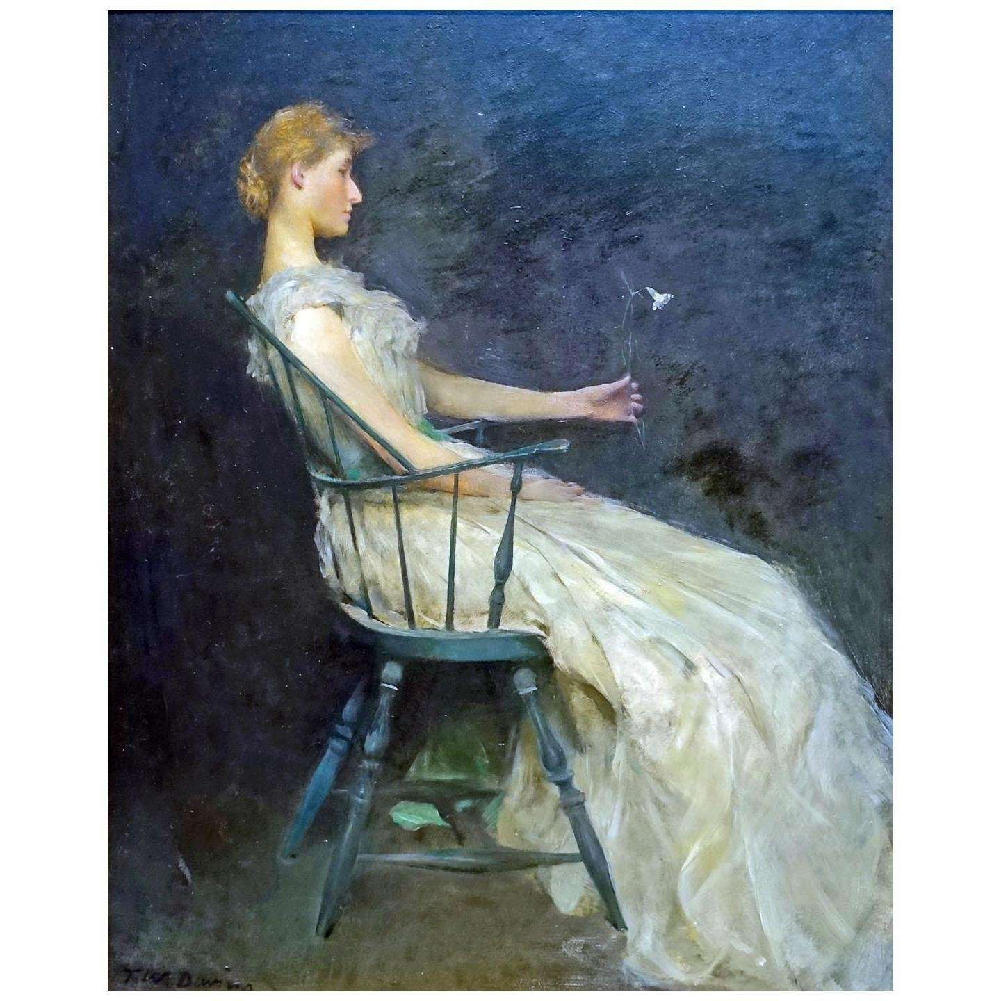  Thomas Dewing. The Carnation. 1893. Freer Gallery Washington