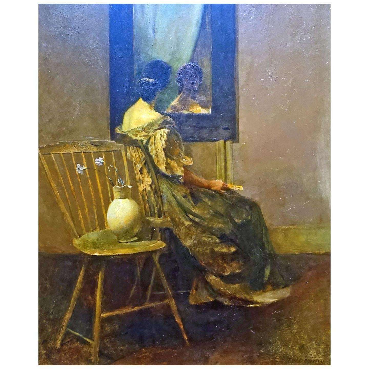  Thomas Dewing. The Mirror. 1907. Freer Gallery Washington