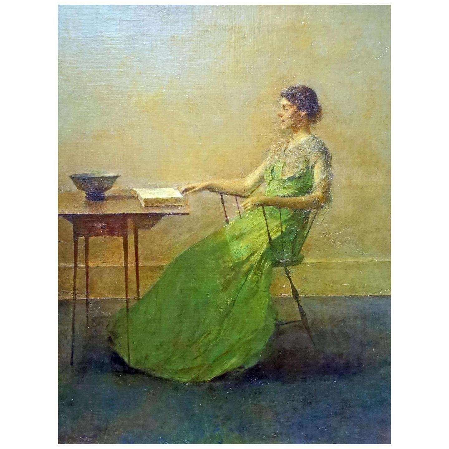 Thomas Dewing. The Garland. 1916. Freer Gallery Washington