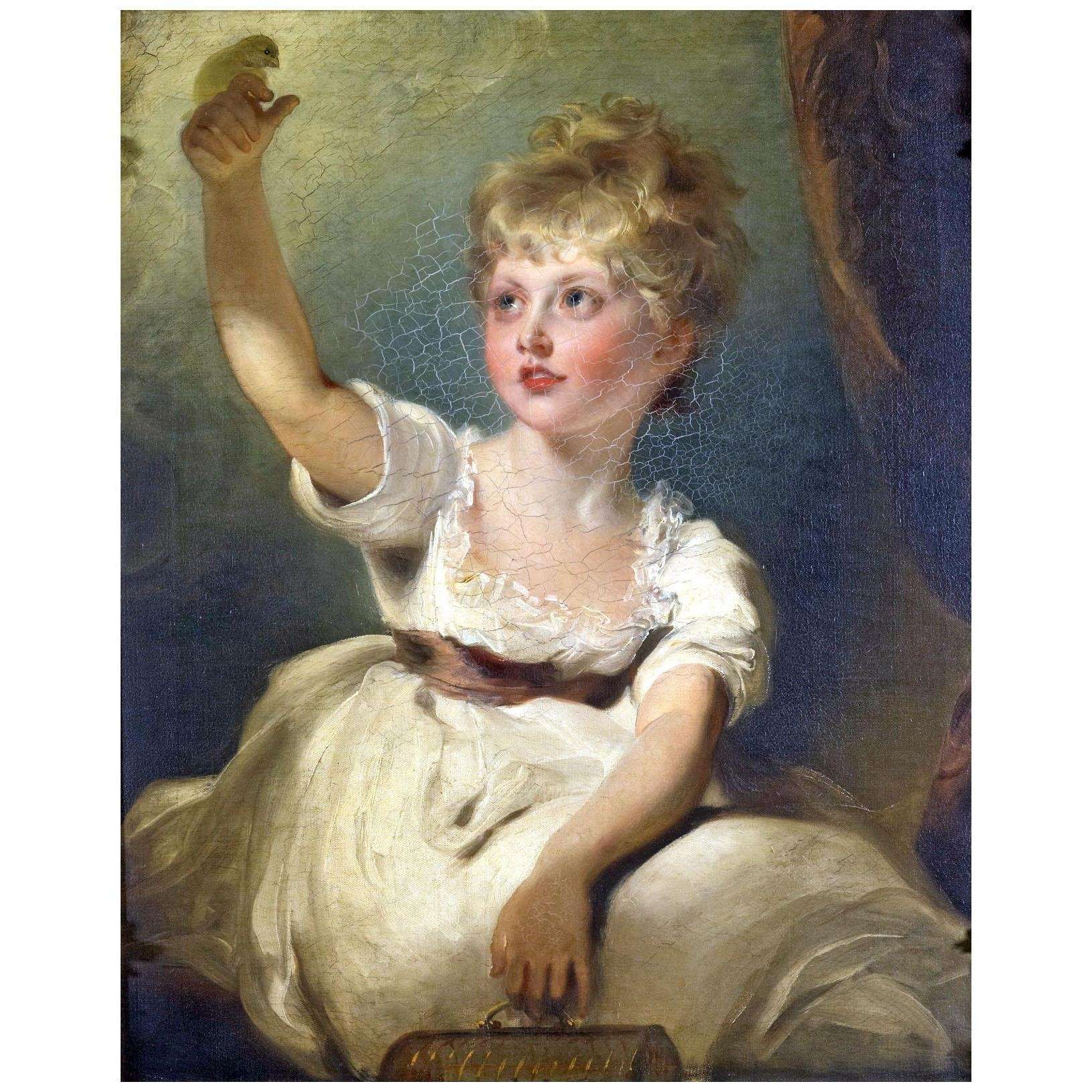  Thomas Lawrence. Princess Charlotte of Wales. 1801. Royal Collection London