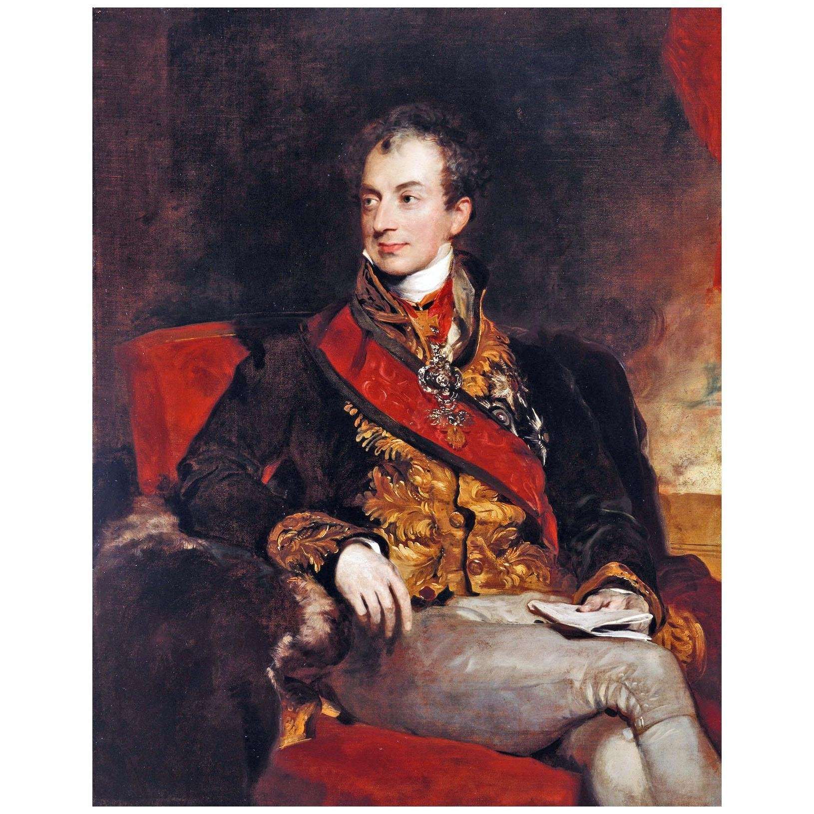  Thomas Lawrence. Klemens von Metternich. 1815. Royal Collection London