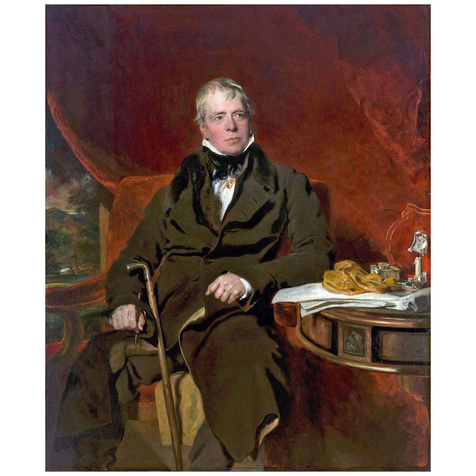  Thomas Lawrence. Walter Scott. 1820-1826. Royal Collection London