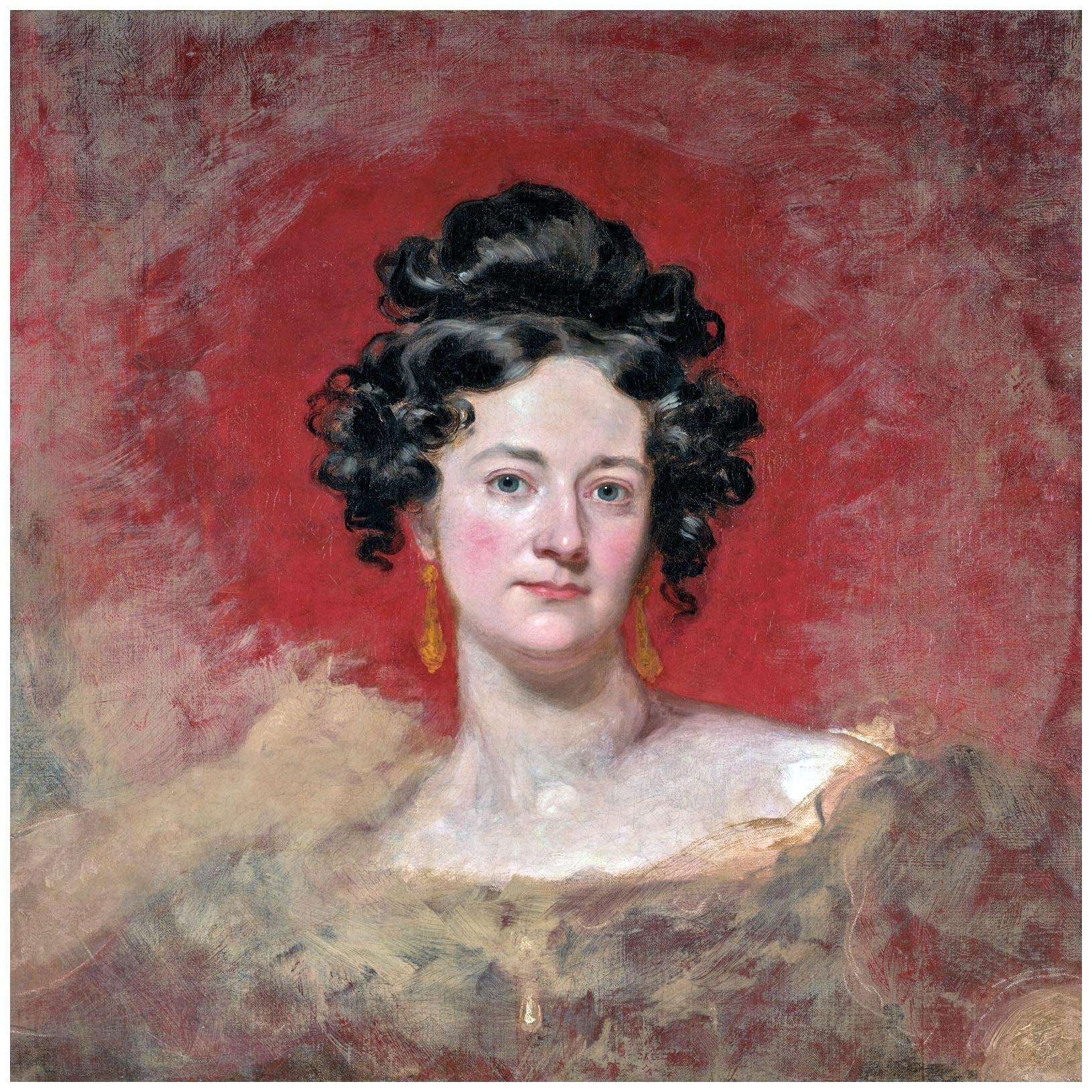  Thomas Lawrence. Wilhelmina Bowlby. 1825. Private Collection