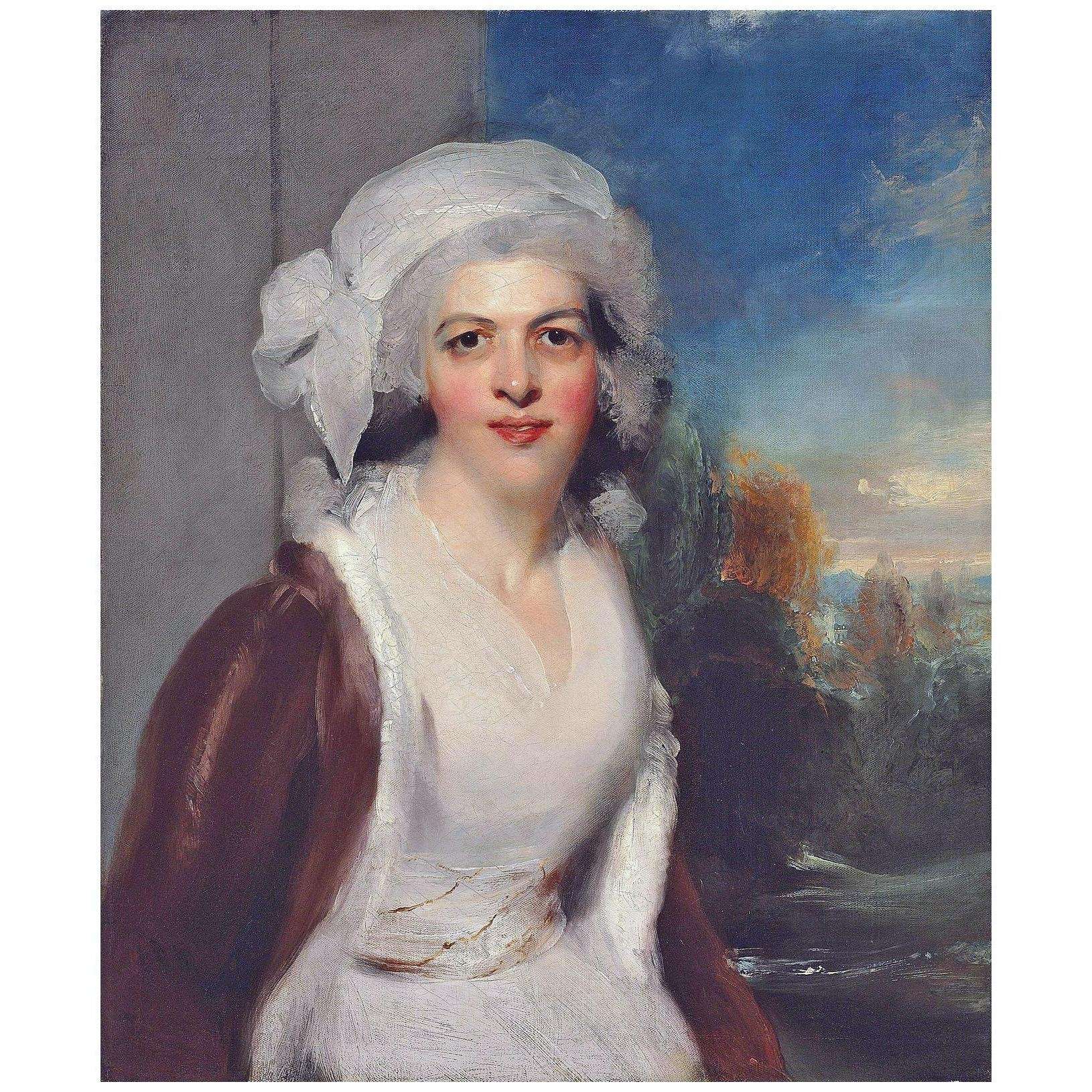  Thomas Lawrence. Rebecca, Lady Simeon. 1790s. Columbus Gallery of Fine Arts