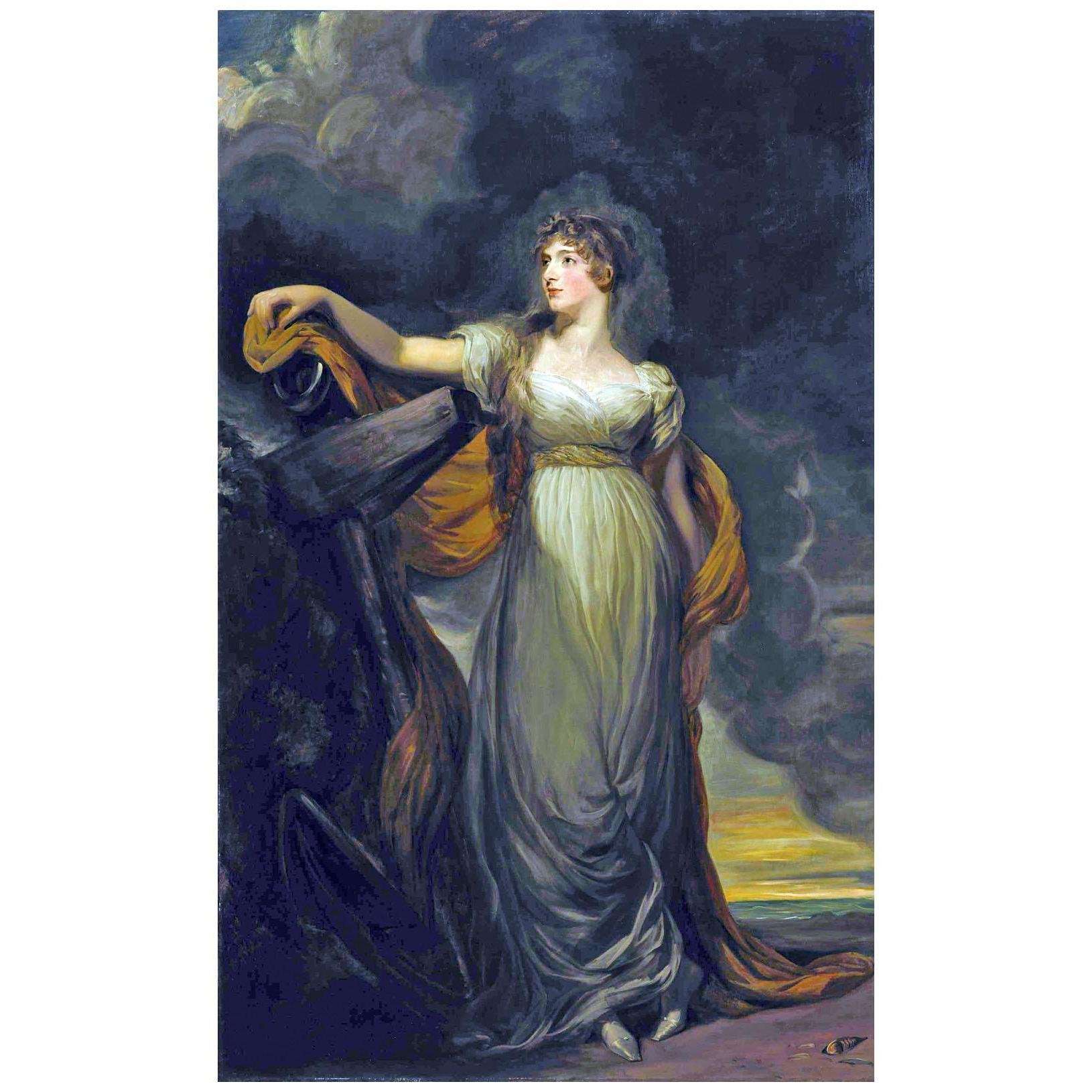  Thomas Lawrence. Louisa Montagu as Hope. 1810s. Private Collection