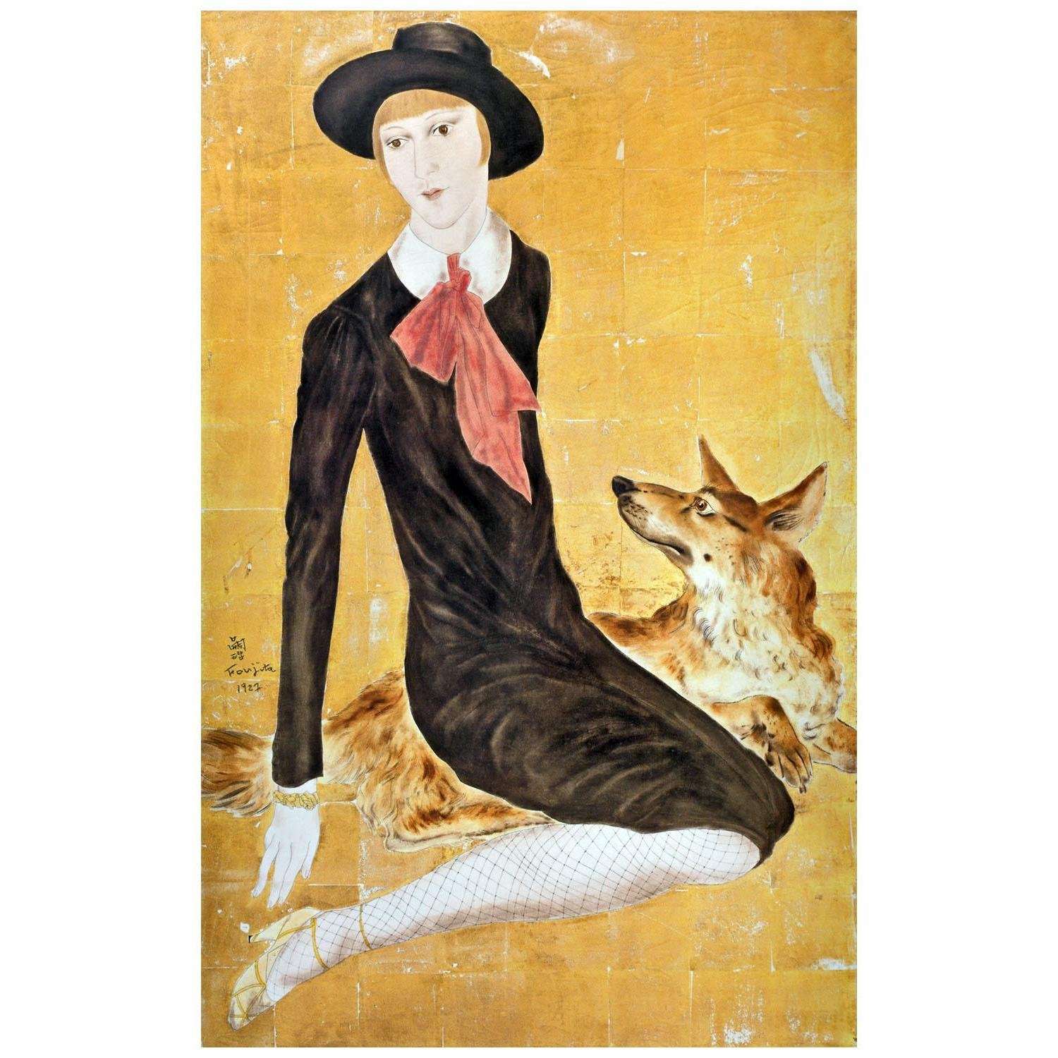  Tsugouharu Foujita. Portrait de Suzy Solider. 1927