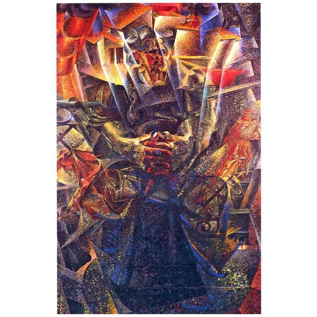  Umberto Boccioni. Materia. 1912. Collezione Peggy Guggenheim, Venice
