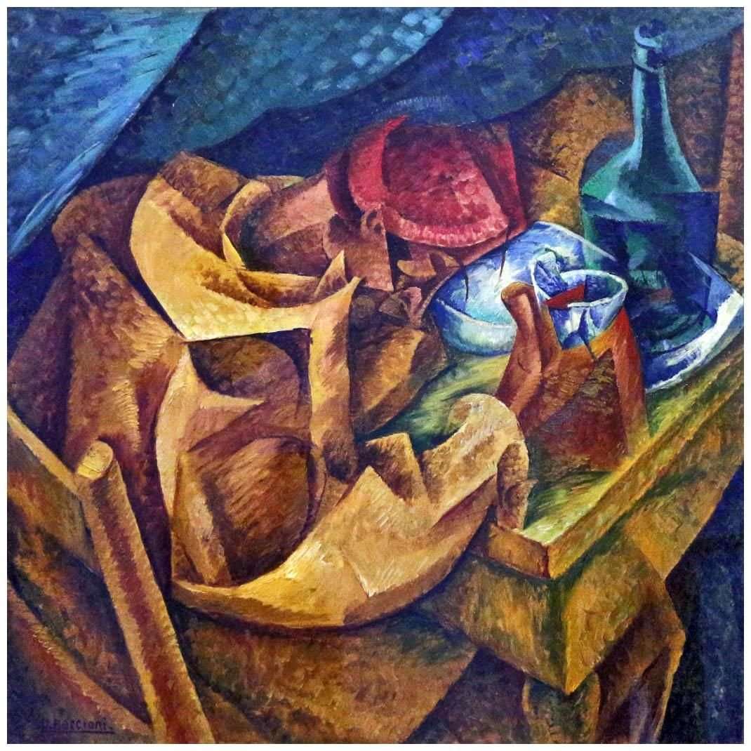  Umberto Boccioni. The Drunker. 1914. Museo del Novecento