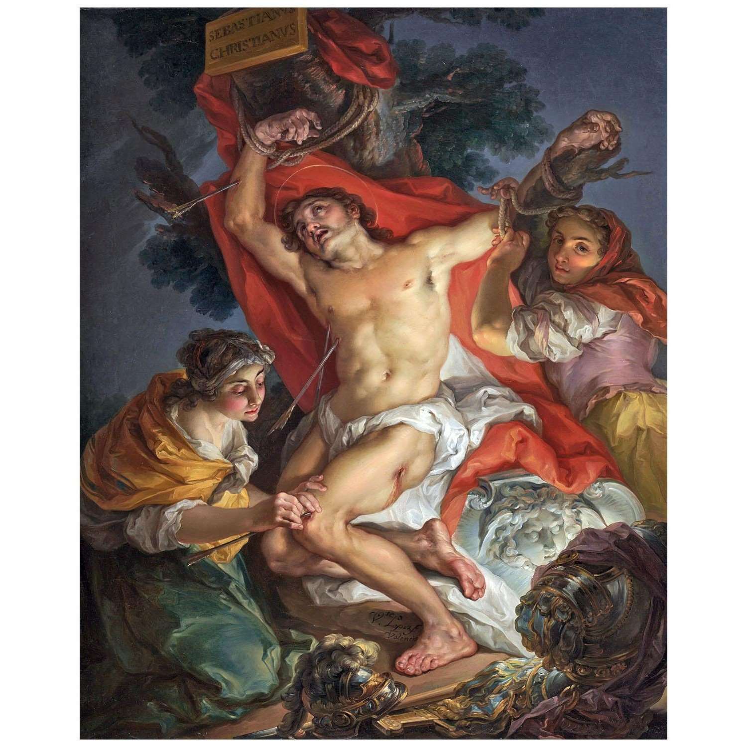  Vicente Lopez Portana. San Sebastian. 1795. Getty Center Los Angeles