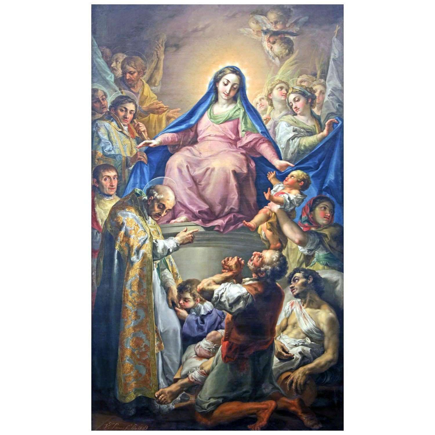  Vicente Lopez Portana. Madonna della Misericordia. 1809. MNAC Barcelona