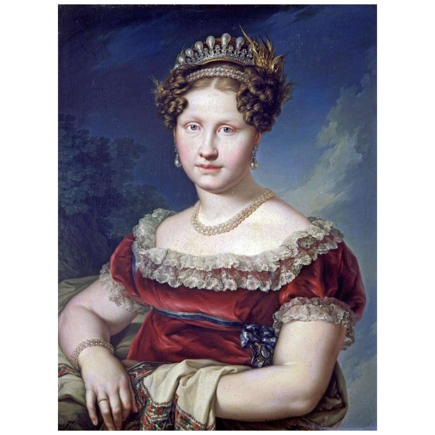  Vicente Lopez Portana. Luisa Carlota de Borbon. 1819. Museo Lazaro Galdiano, Madrid