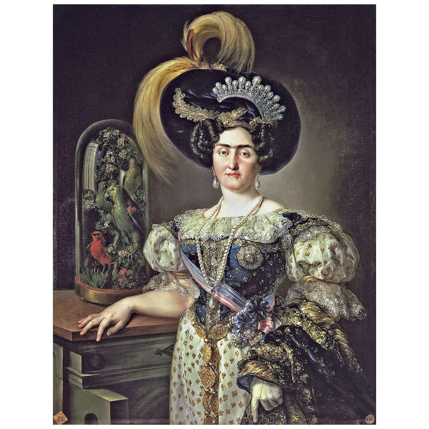  Vicente Lopez Portana. Infanta Maria Francisca. 1823. Academia San Fernando, Madrid