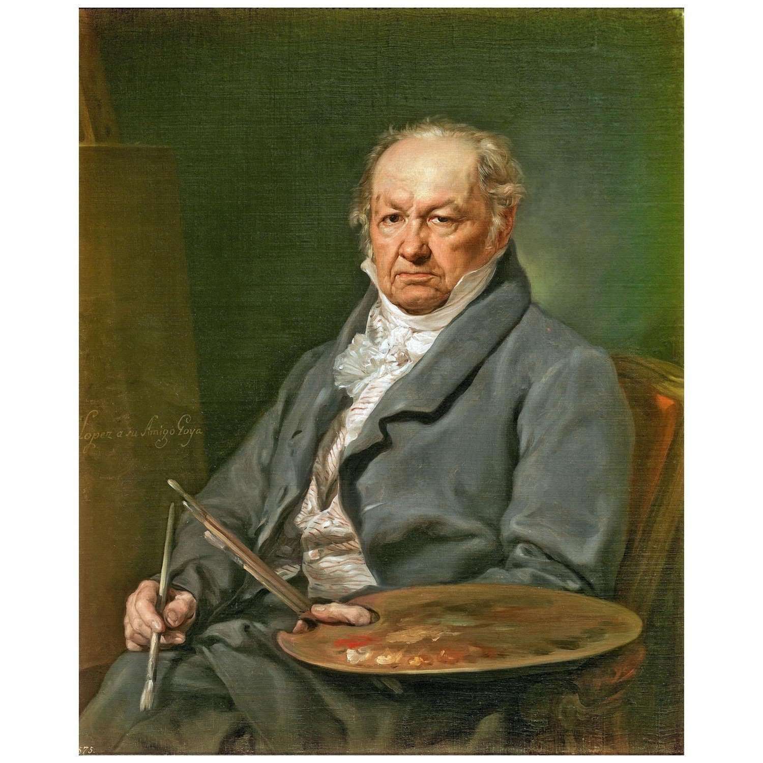 Vicente Lopez Portana. Francisco de Goya. 1826. Museo del Prado