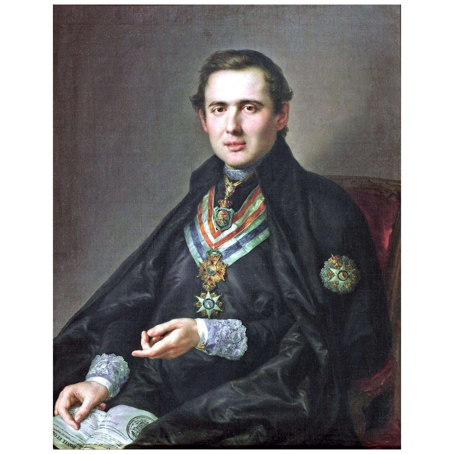  Vicente Lopez Portana. Juan Gutierrez de Leon. 1840. Museo Lazaro Galdiano, Madrid