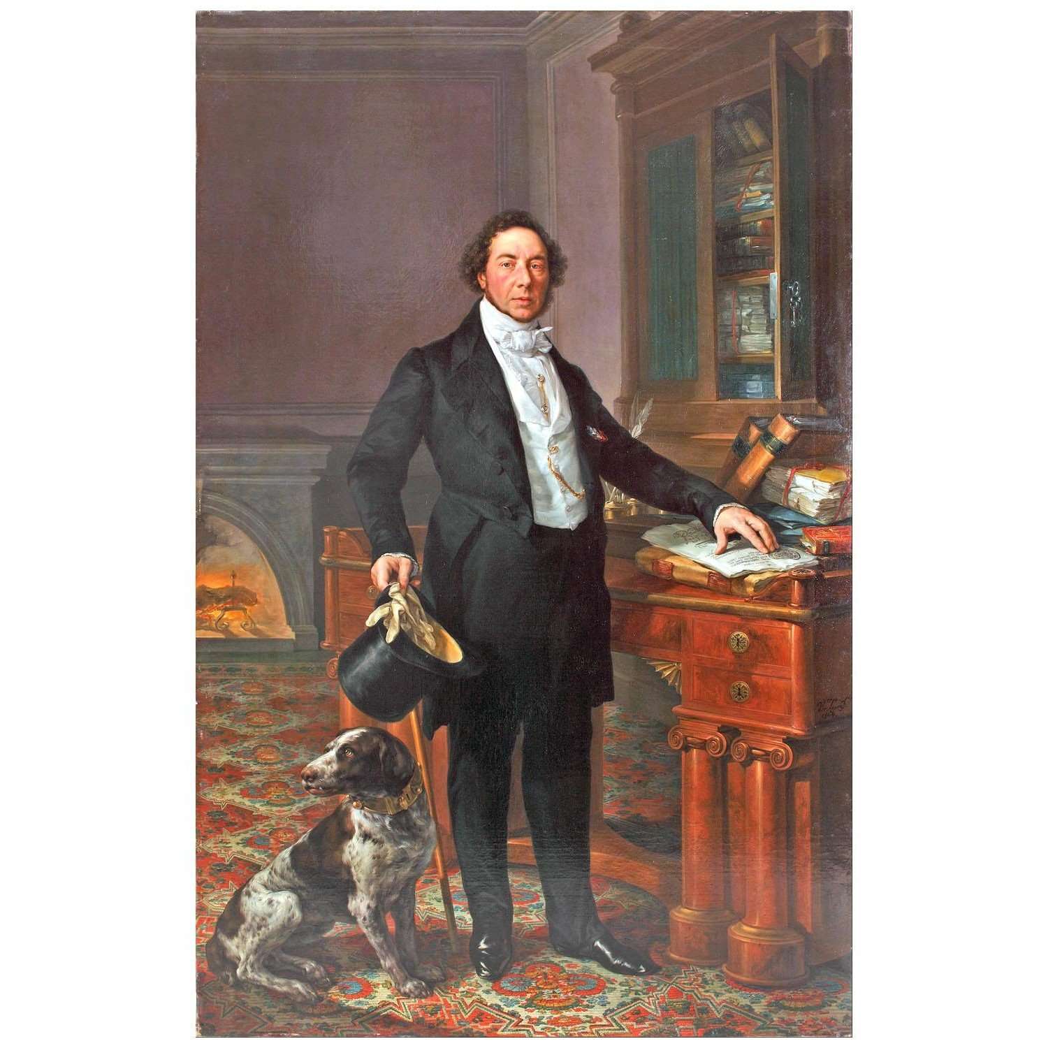  Vicente Lopez Portana. El marques de Remisa. 1844. Museo del Romanticismo, Madrid