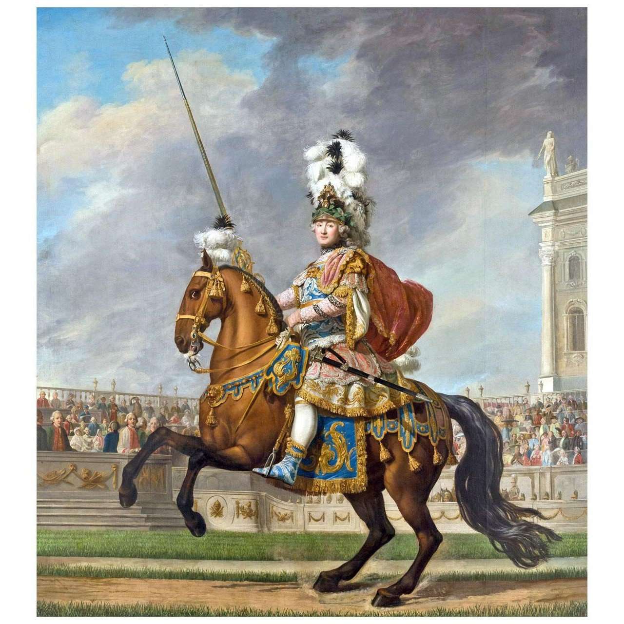  Vigilius Eriksen. Grigory Orlov. 1766. Hermitage Museum