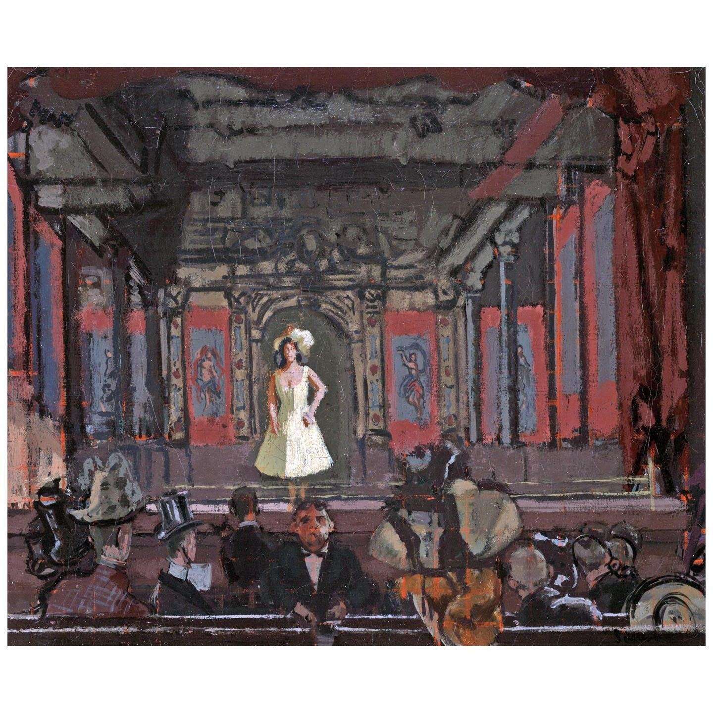   Walter Sickert. Second Turn of Katie Lawrence. 1888. Yale University Art Gallery