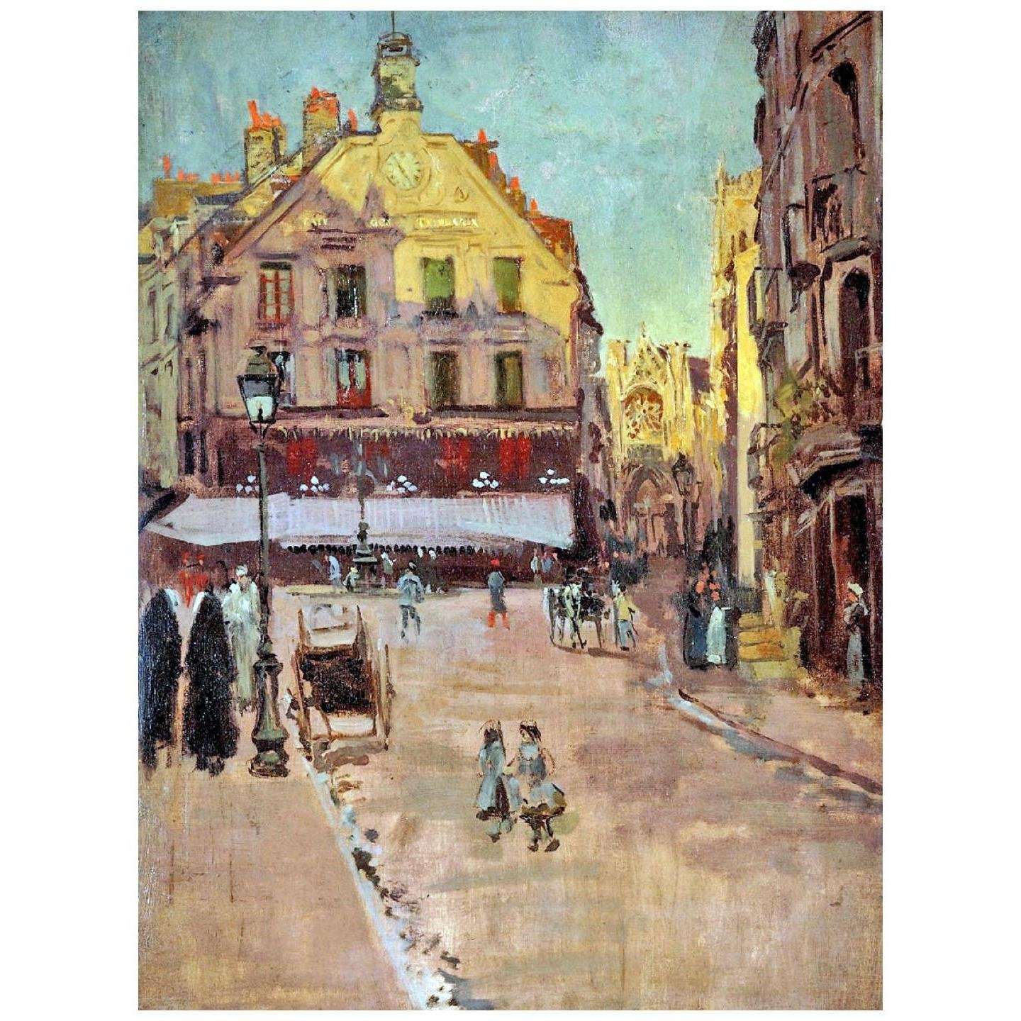   Walter Sickert. Caf? des Tribunaux, Dieppe. 1890. Mus?e des Beaux-Arts du Canada, Ottawa