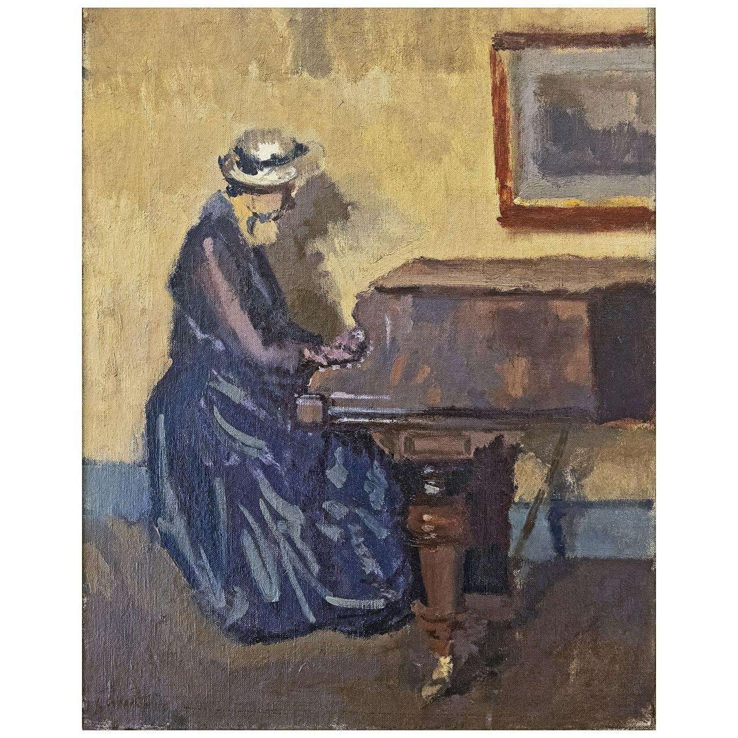   Walter Sickert. Chopin. 1914. Fondation Bemberg, Toulouse