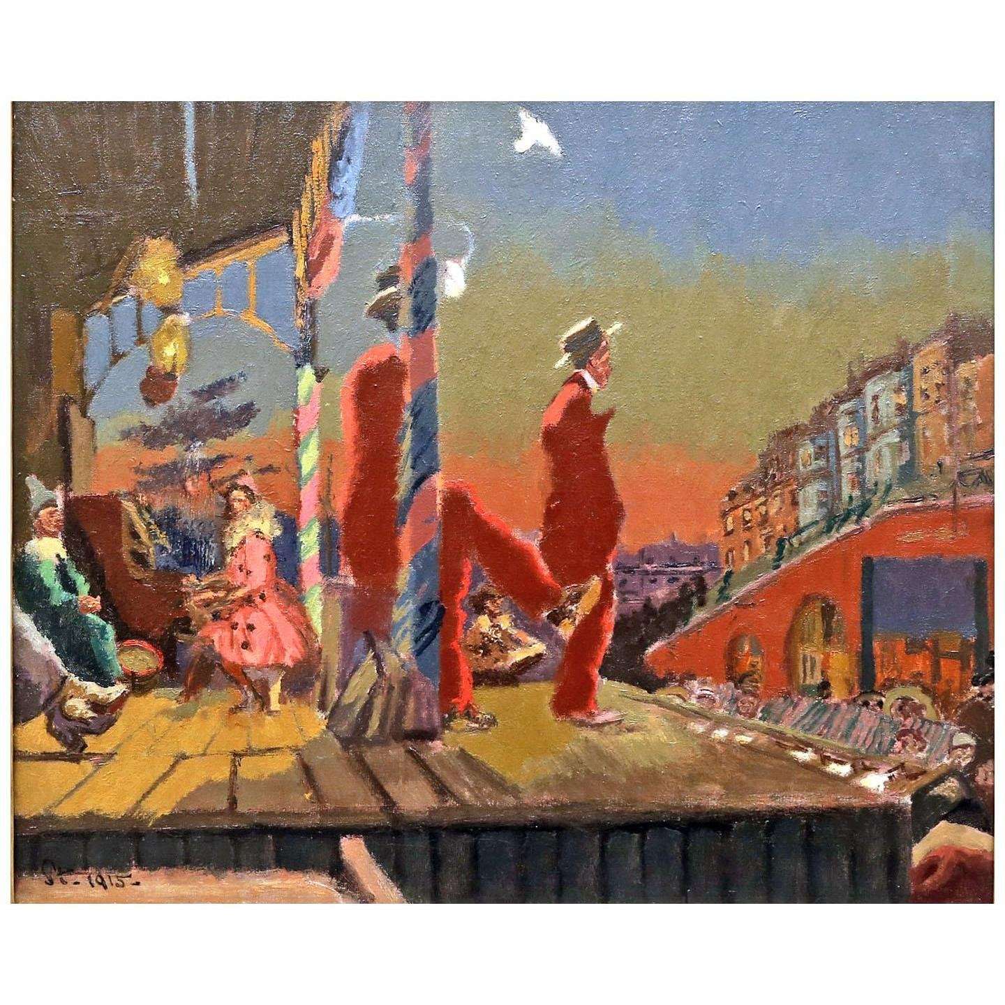   Walter Sickert. Brighton Pierrots I. 1915. Tate Britain, London