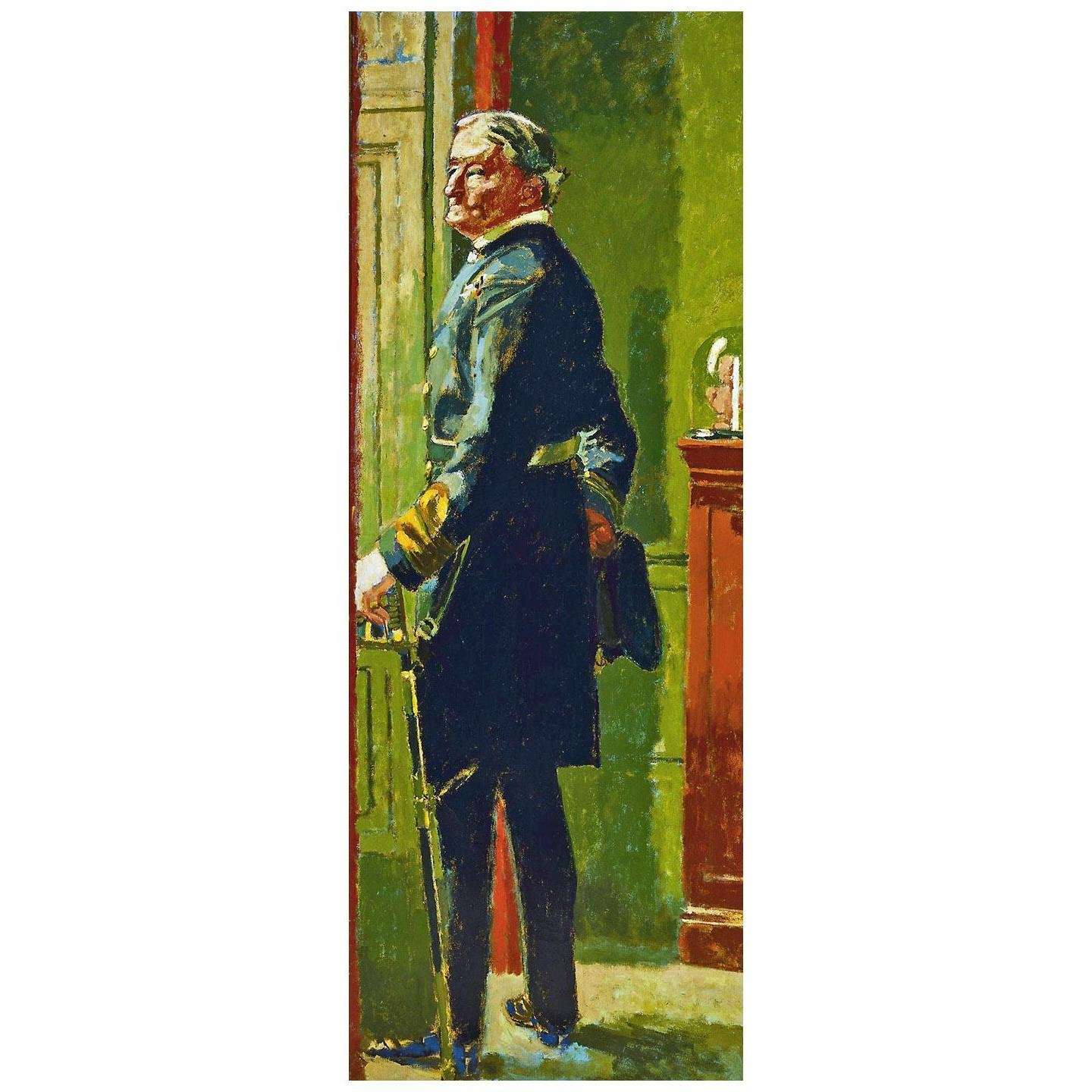   Walter Sickert. Portrait of Rear Admiral Walter Lumsden. 1927. Minneapolis Institute of Art