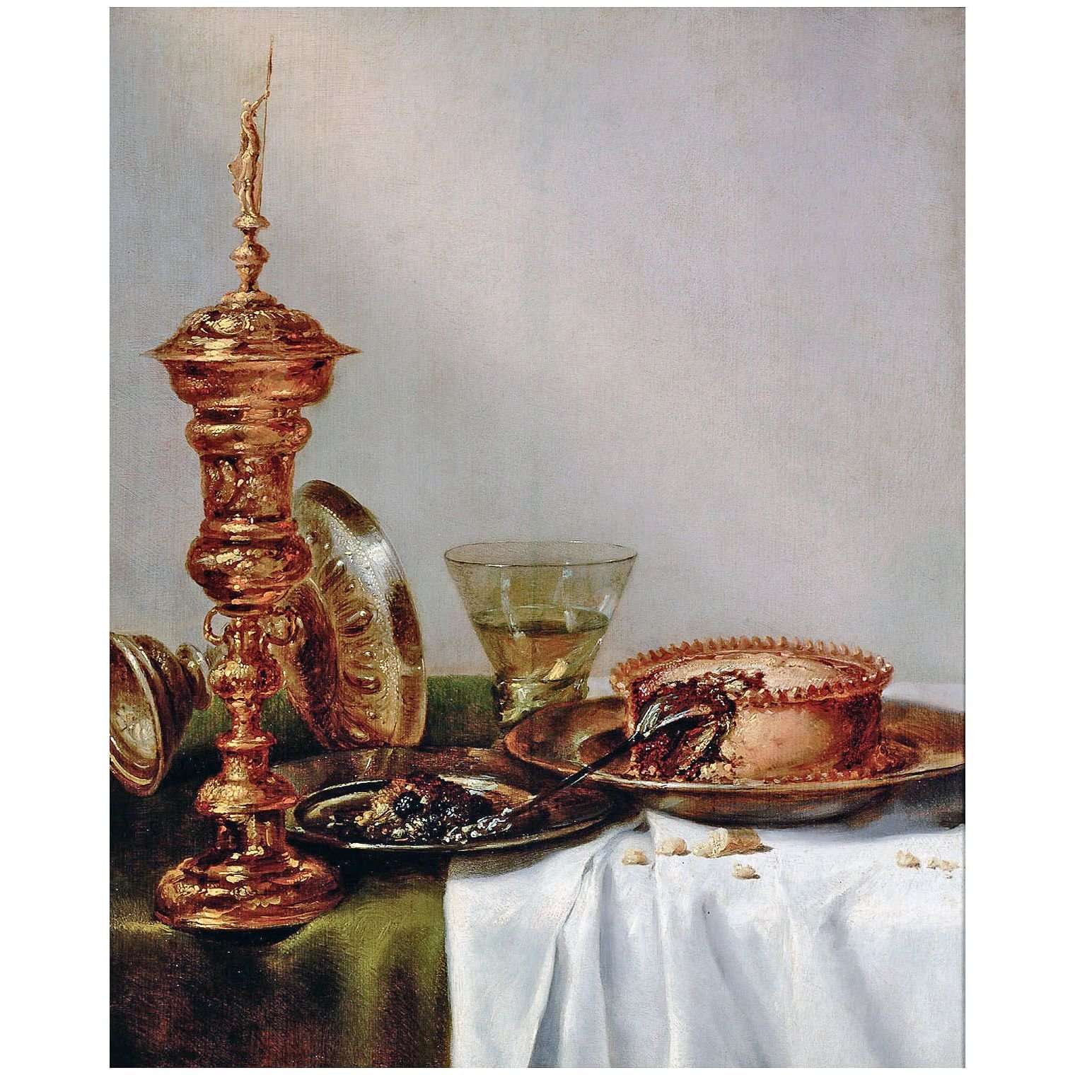  Willem Claesz Heda. Still-Life with Lidded Cup. 1634. Kunsthistorisches Museum Wien