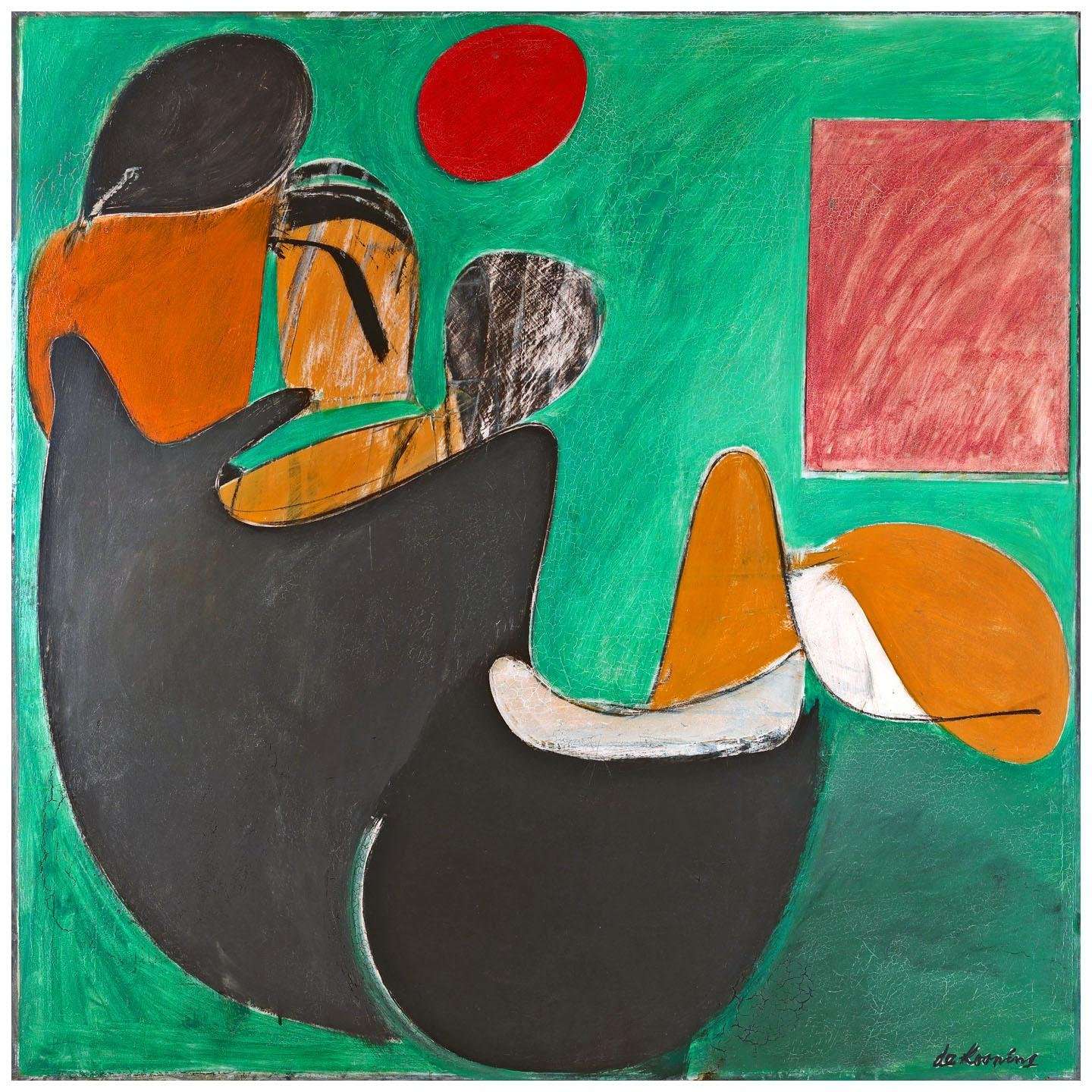    Willem de Kooning. The Wave. 1942. Smithsonian Museum Washington