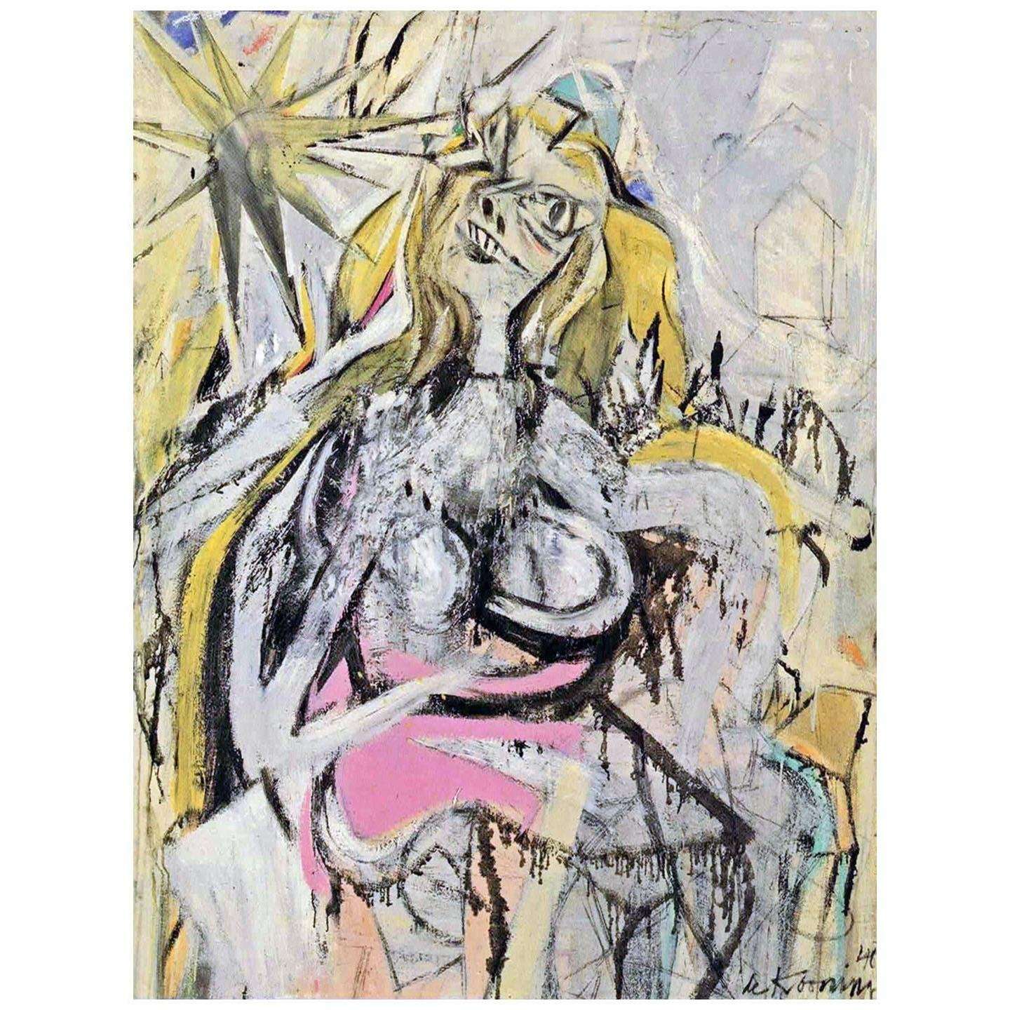    Willem de Kooning. Woman. 1948. Hirshhorn Museum Washington