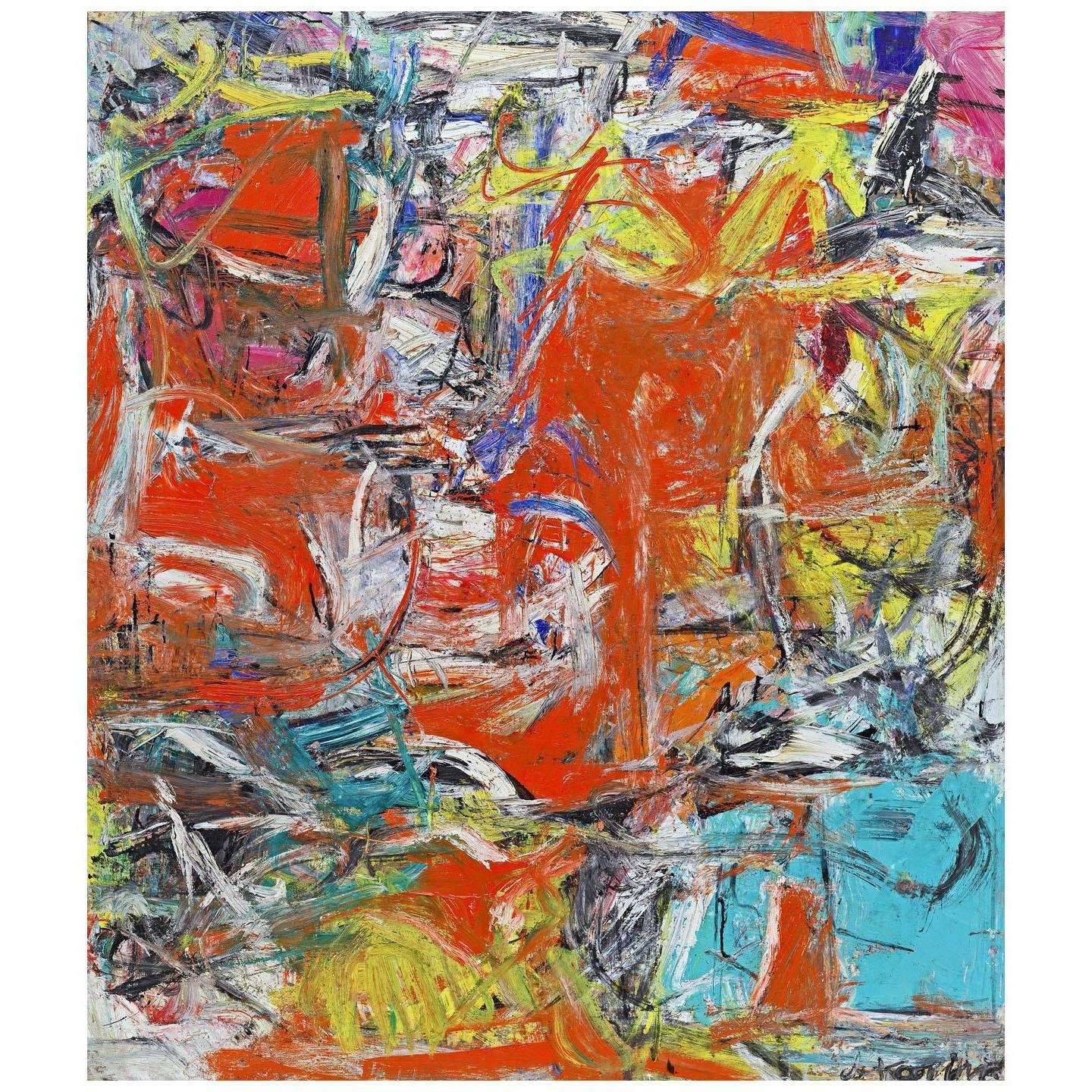    Willem de Kooning. Composition. 1955. Guggenheim Museum New York