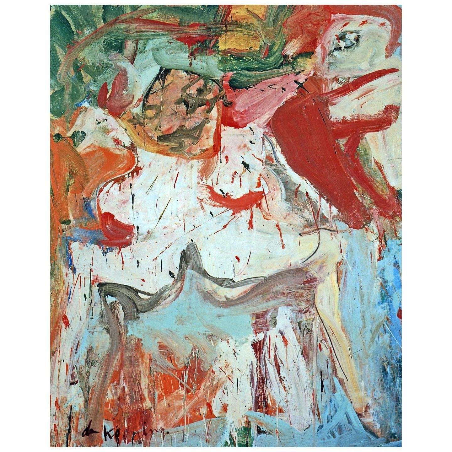    Willem de Kooning. The Visit. 1966. Tate Modern London