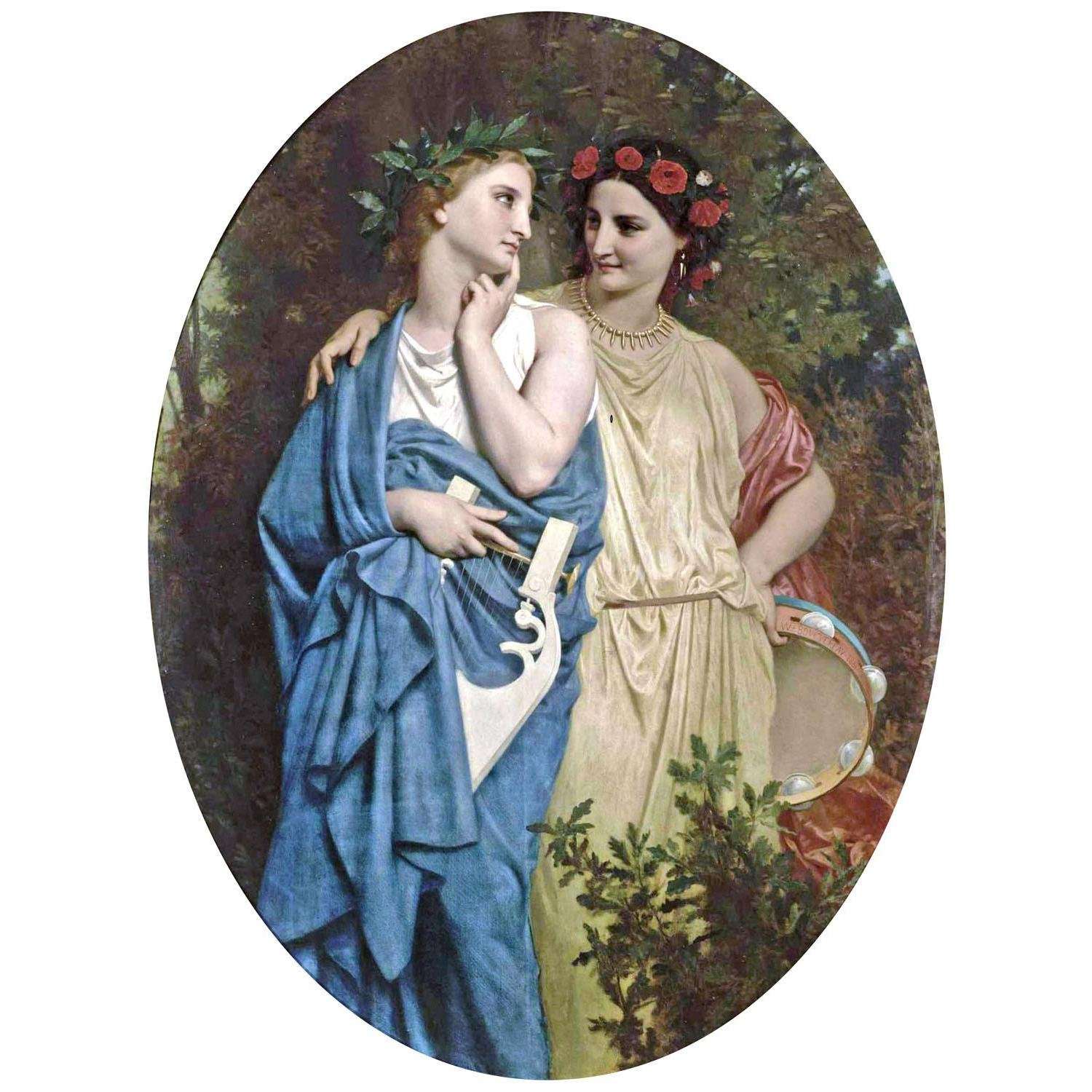  William Bouguereau. Philomele et Progne. 1861. Chateau de Fontainbleau