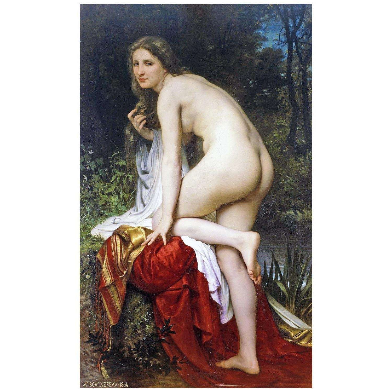  William Bouguereau. Bagneuse. 1864. MSK Ghent